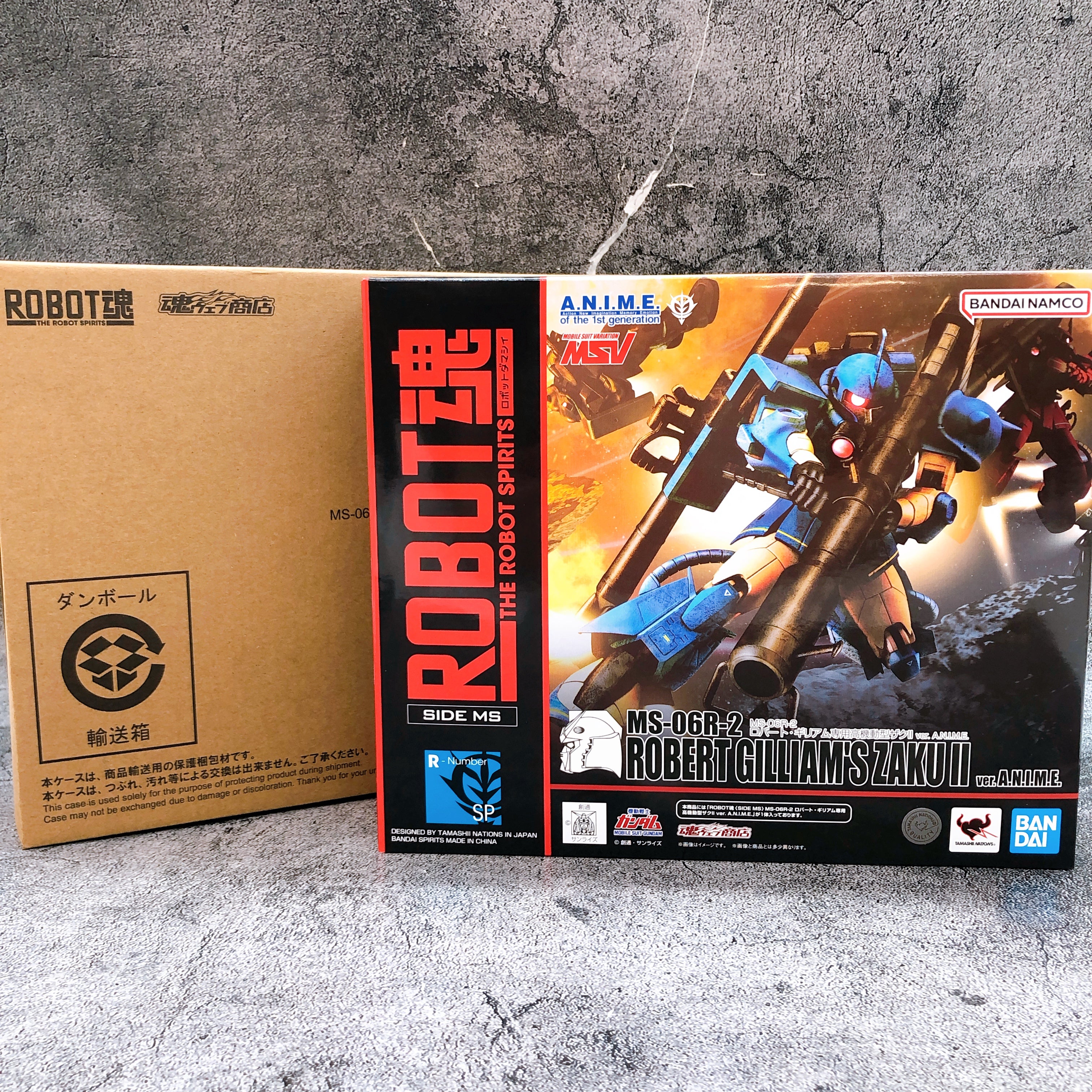 Robot Spirits SIDE MS MS-06R-2 Robert Gilliam's Zaku II ver. A.N.I.M.E. BANDAI