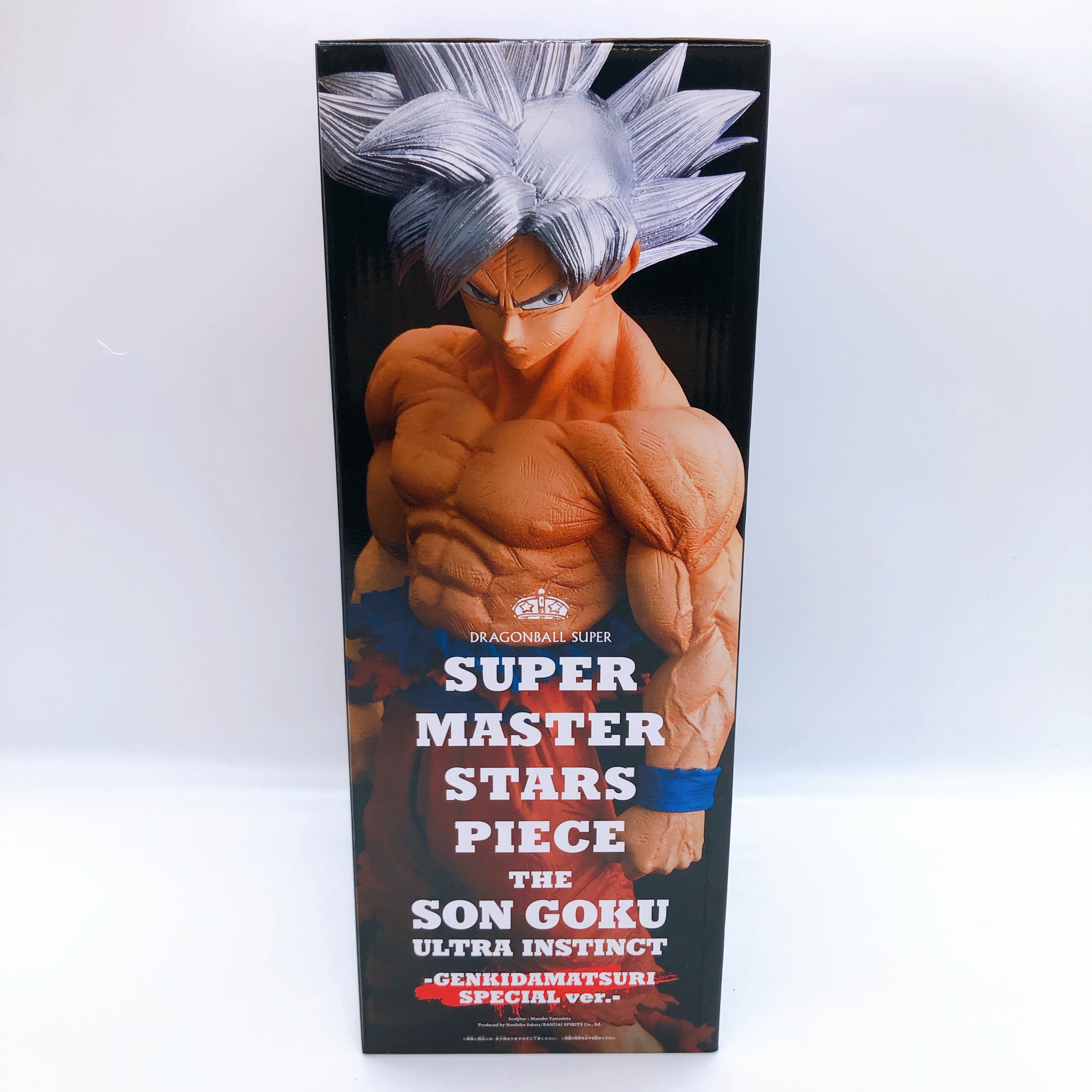 Dragon Ball SUPER MASTER STARS PIECE THE SON GOKU ULTRA INSTINCT GENKIDAMATSURI