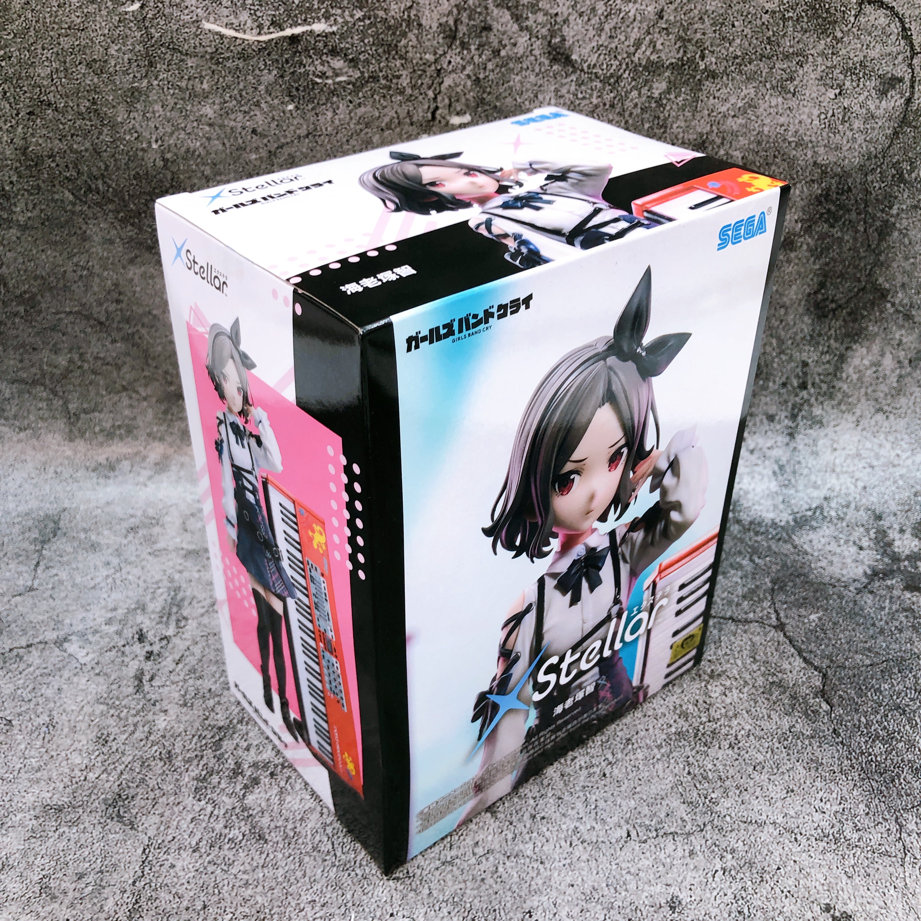 Girls Band Cry Tomo Ebizuka XStellar Figure SEGA Japan Sealed NEW FASTSHIP