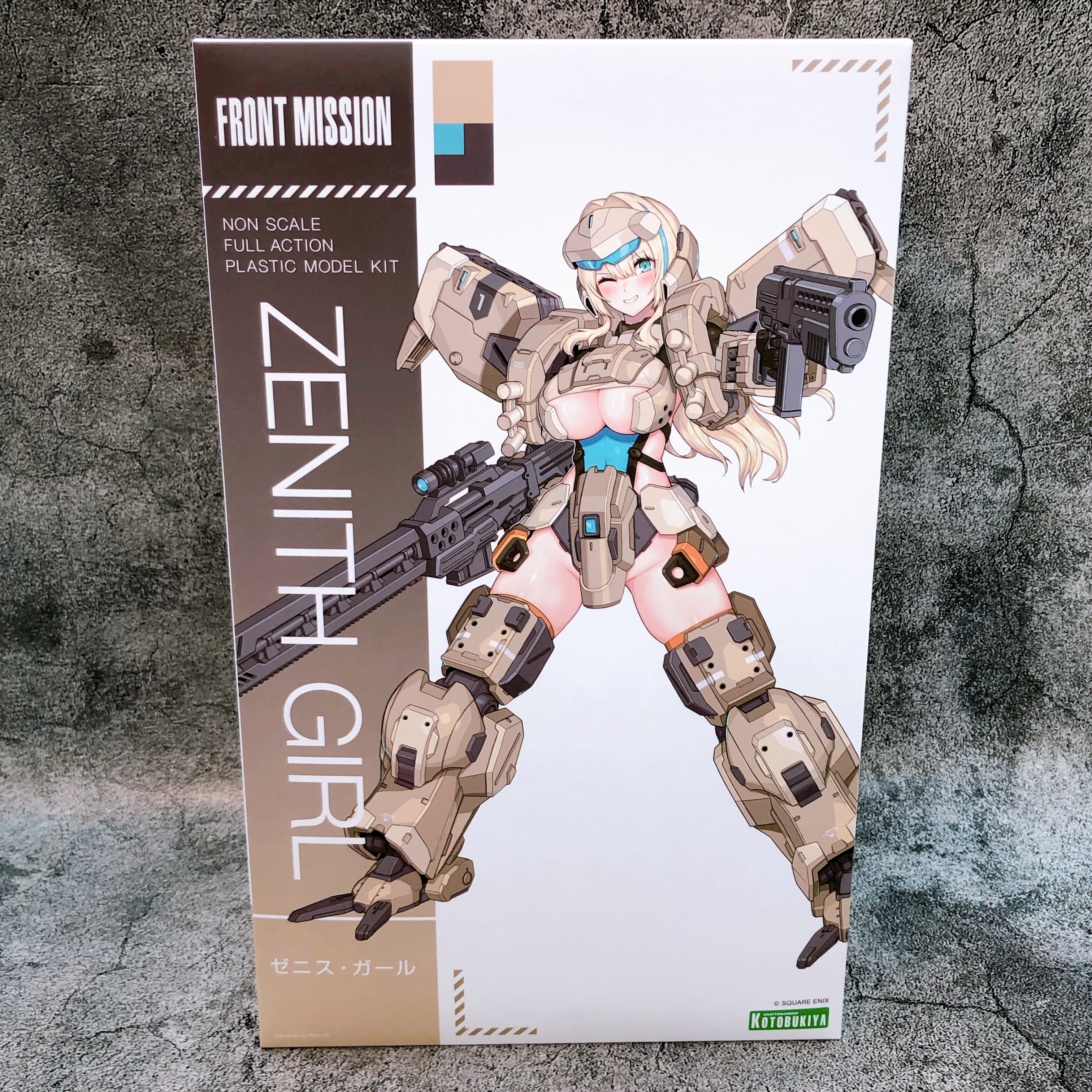 Front Mission Zenith Girl Non Scale Full Action Model Kit KOTOBUKIYA Japan NEW