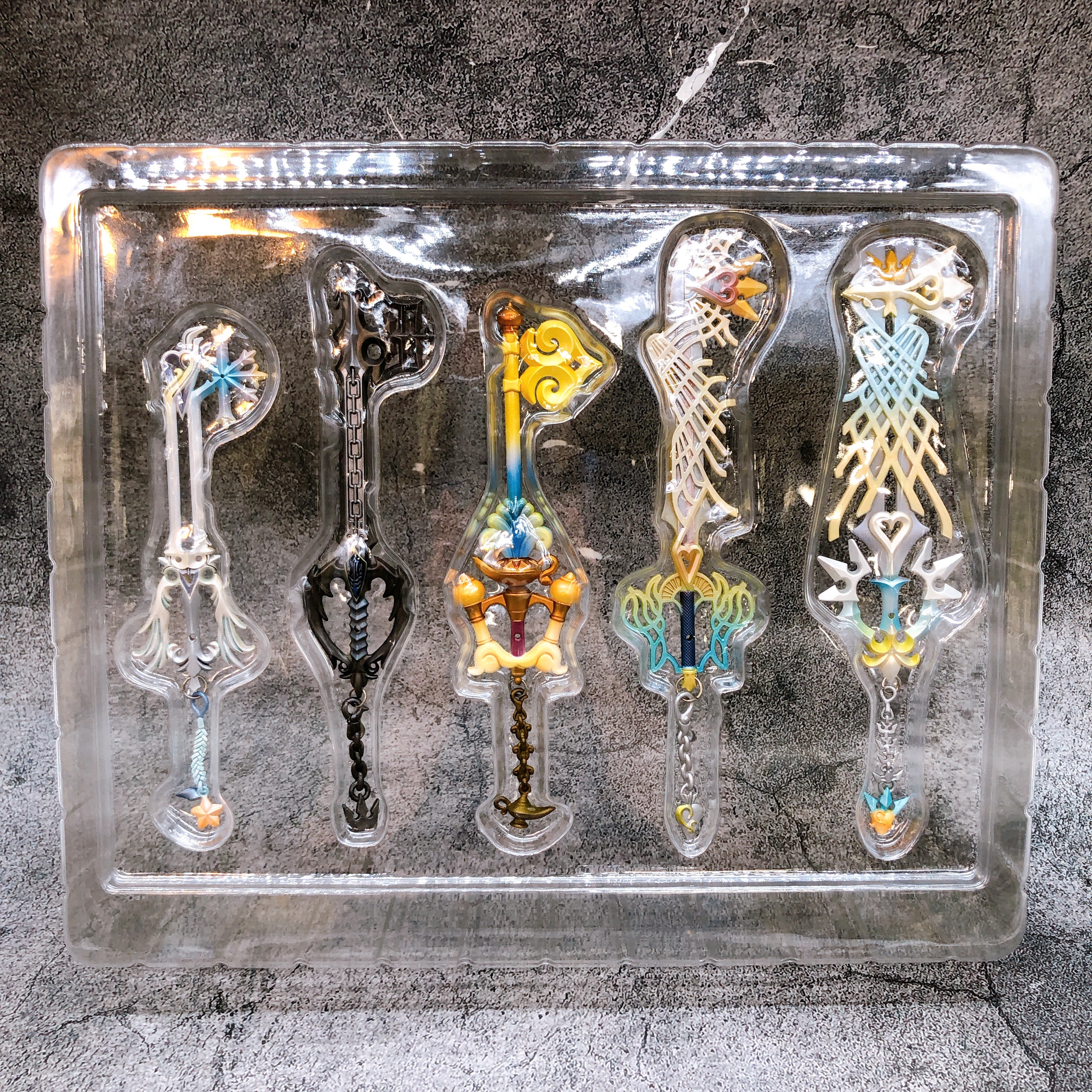 (No Box) Kingdom Hearts Paly Arts Arms Keyblade Figure Square Enix Japan