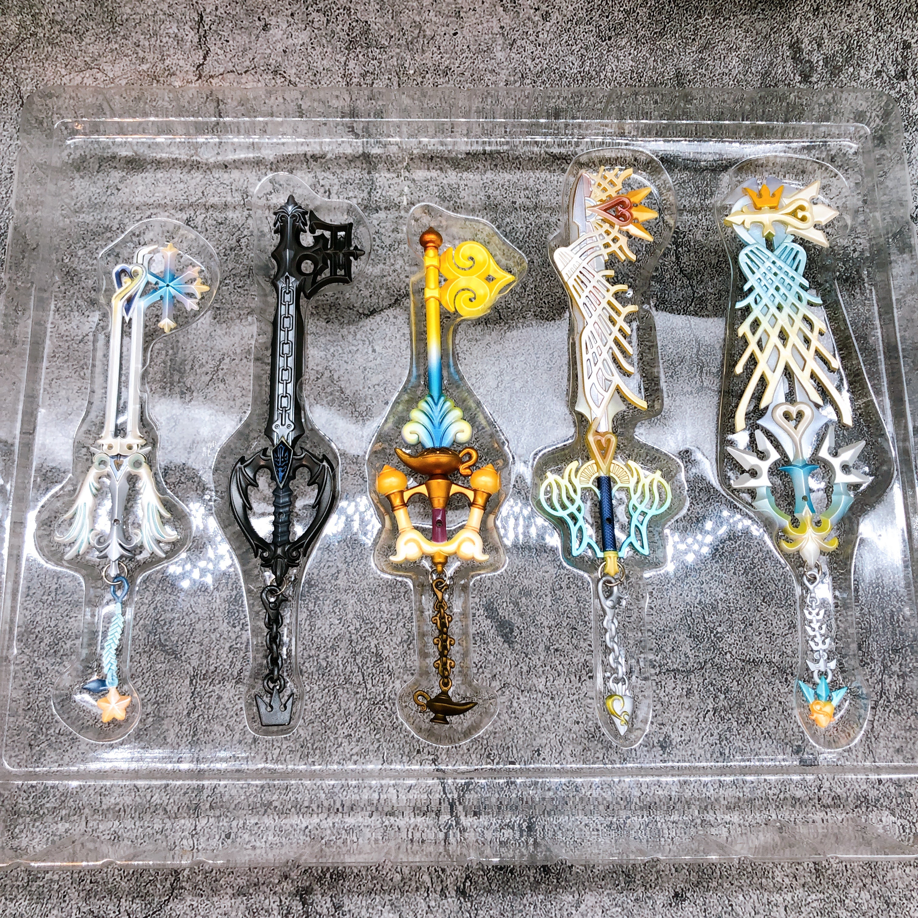 (No Box) Kingdom Hearts Paly Arts Arms Keyblade Figure Square Enix Japan