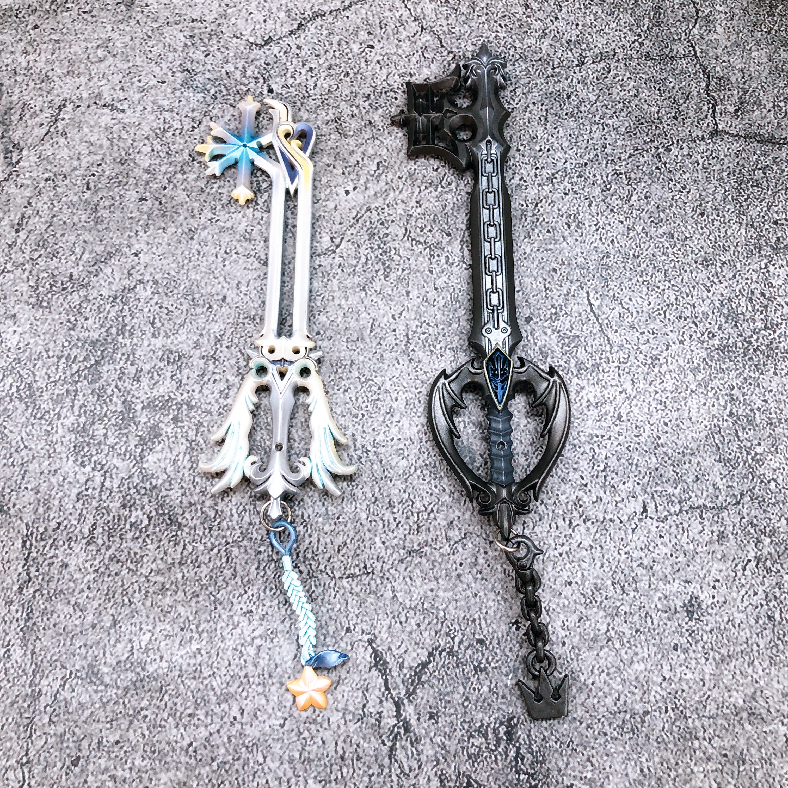 (No Box) Kingdom Hearts Paly Arts Arms Keyblade Figure Square Enix Japan