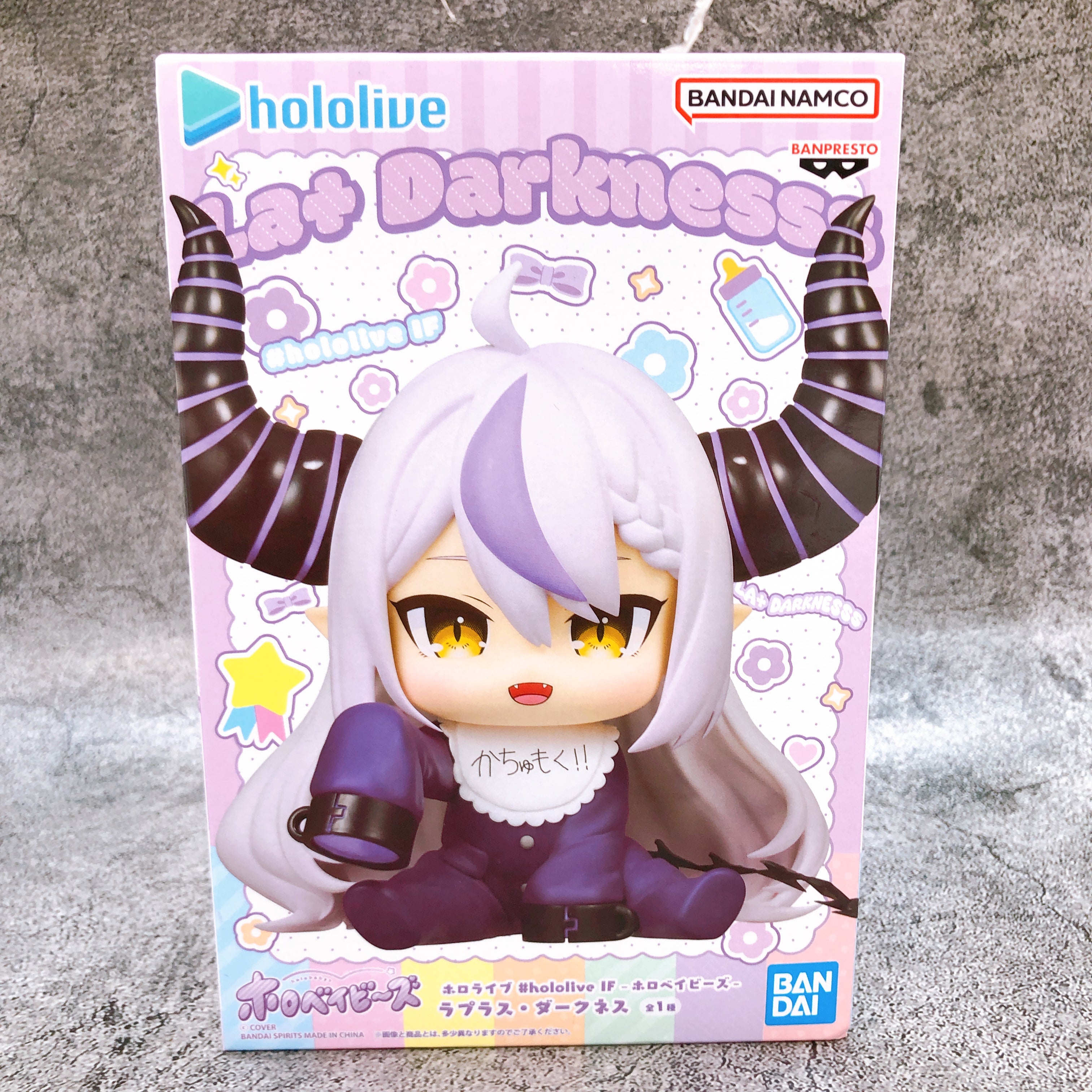 Hololive Laplus Darknesss #hololive IF HoloBabies Figure BANPRESTO Japan Sealed