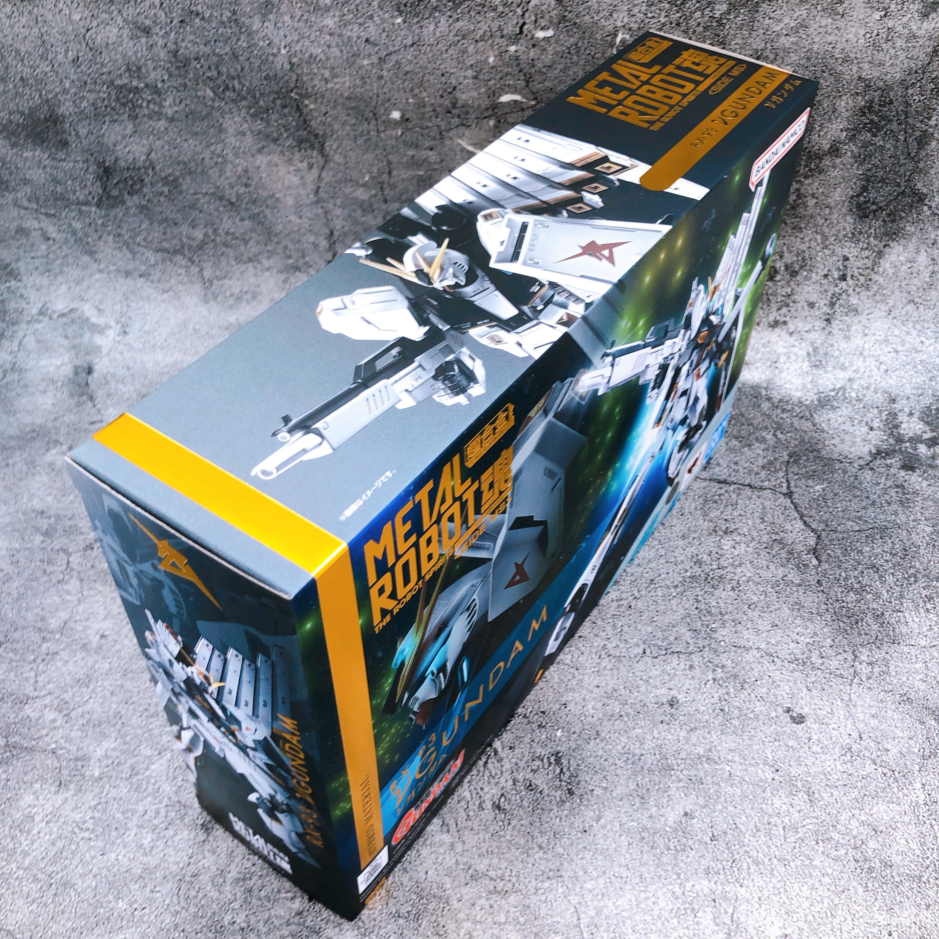 Metal Robot Spirits SIDE MS ν Nu Gundam Char's Counterattack Action Figure NEW