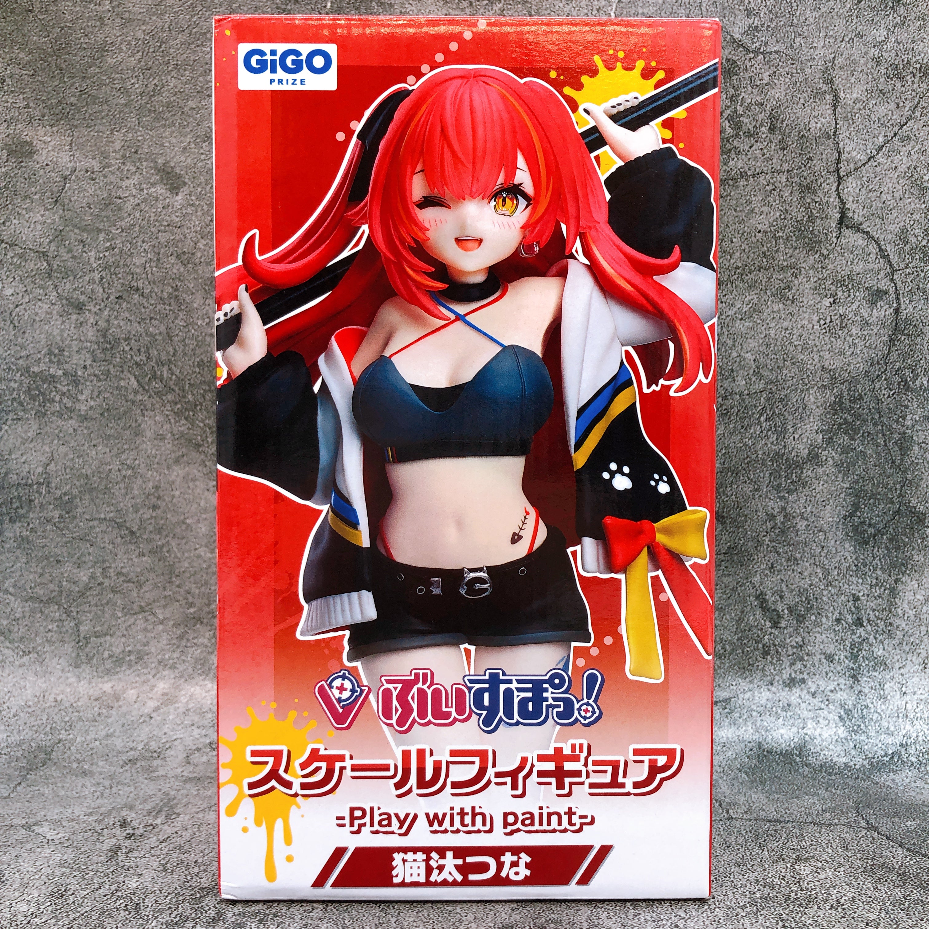 VSPO! Nekota Tsuna ScaleFigure Play with paint vol.8 Figure Fukuya Japan