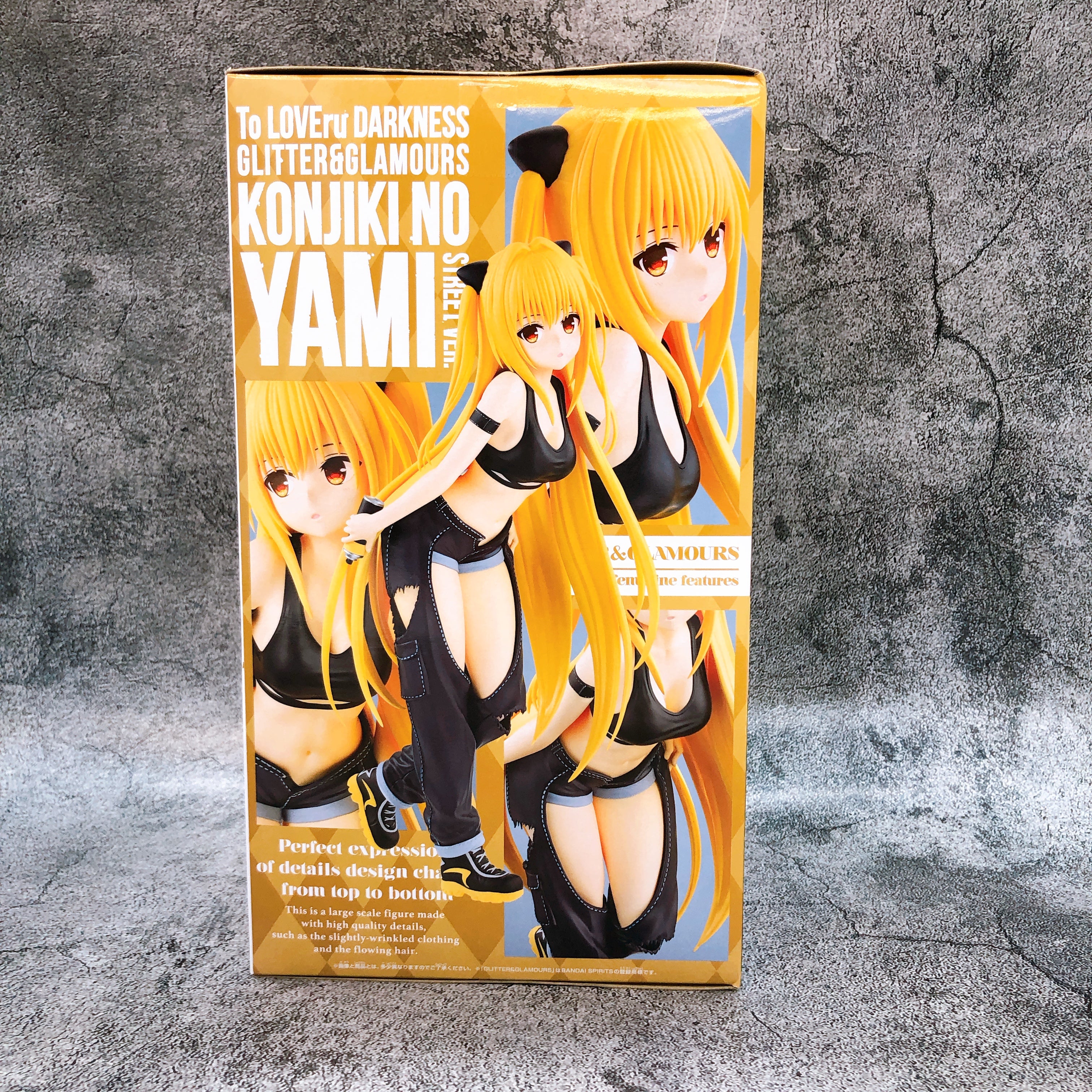 To Love Ru Darkness Golden Darkness Street ver. GLITTER&GLAMOURS Figure NEW