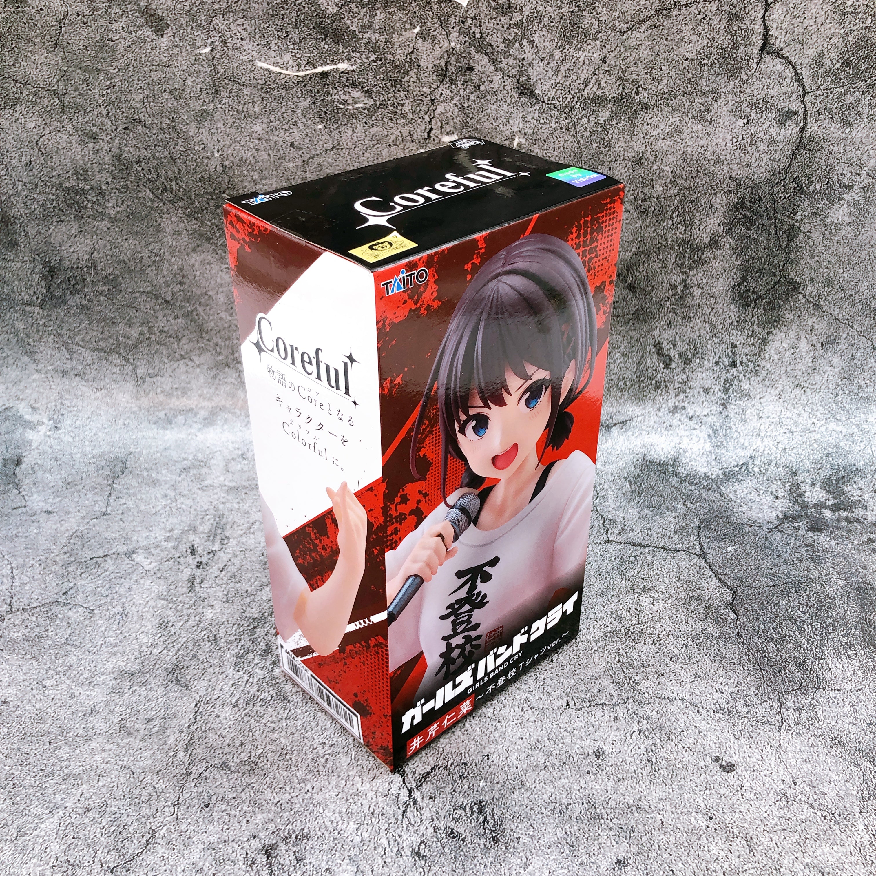 Girls Band Cry Nina Iseri Skipping school T-Shirtver. Coreful Figure Taito Japan