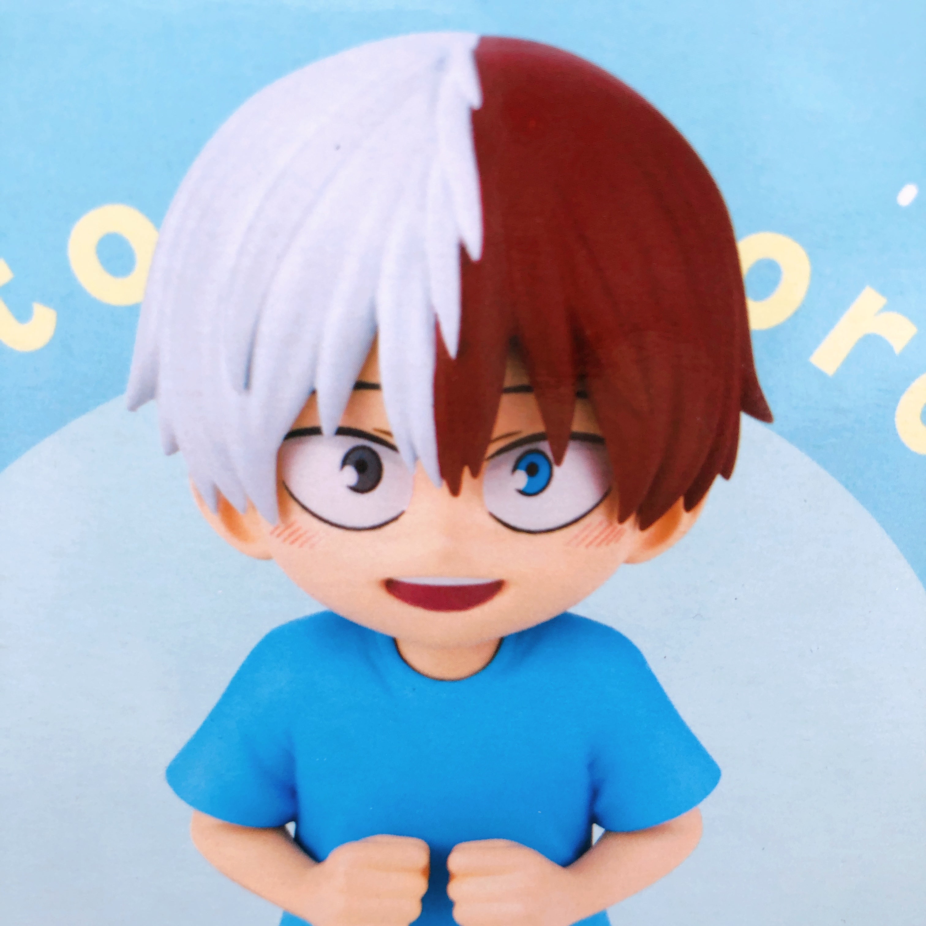 My Hero Academia Cheer Pico Shoto Todoroki Figure BANPRESTO Japan Sealed NEW