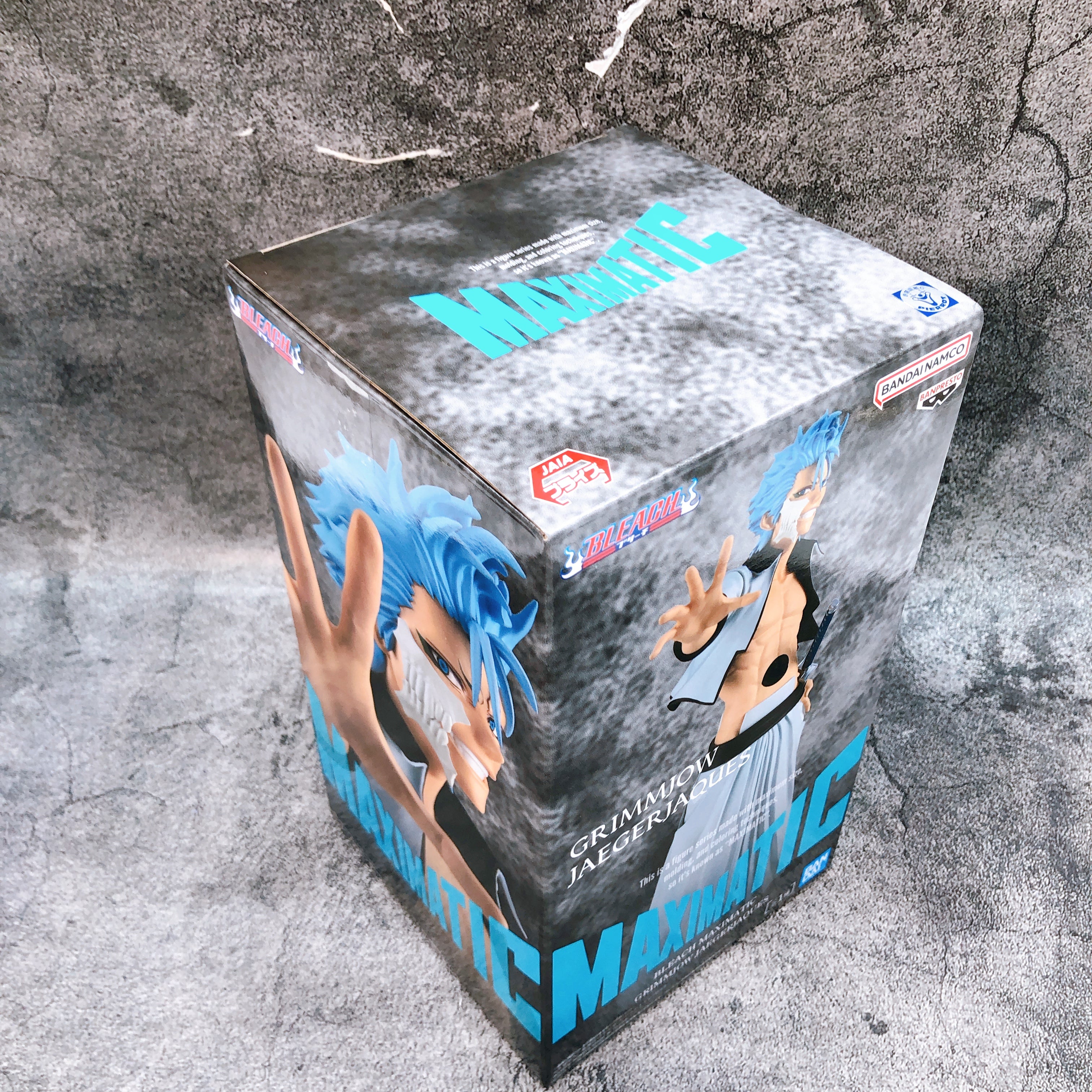 BLEACH Grimmjow Jaegerjaques MAXIMATIC BANPRESTO Japan AUTHENTIC Sealed