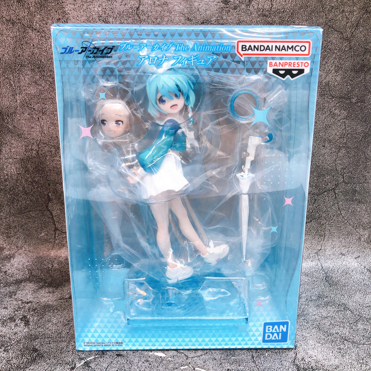 Blue Archive The Animation Arona Figure 15+ Premium Bandai Japan NEW AUTHENTIC