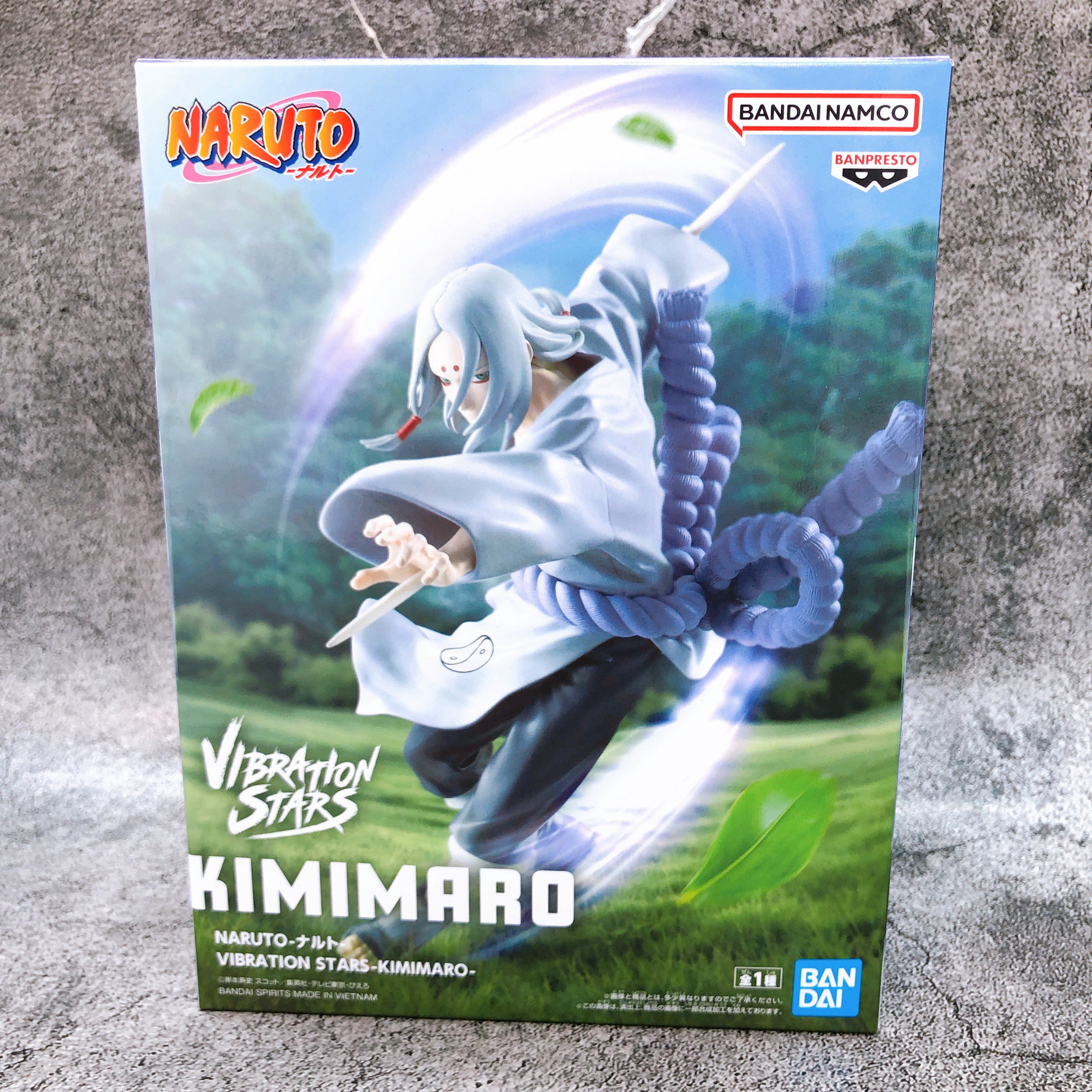 Naruto Kimimaro VIBRATION STARS Figure BANPRESTO FASTSHIP from Japan Sealed NEW