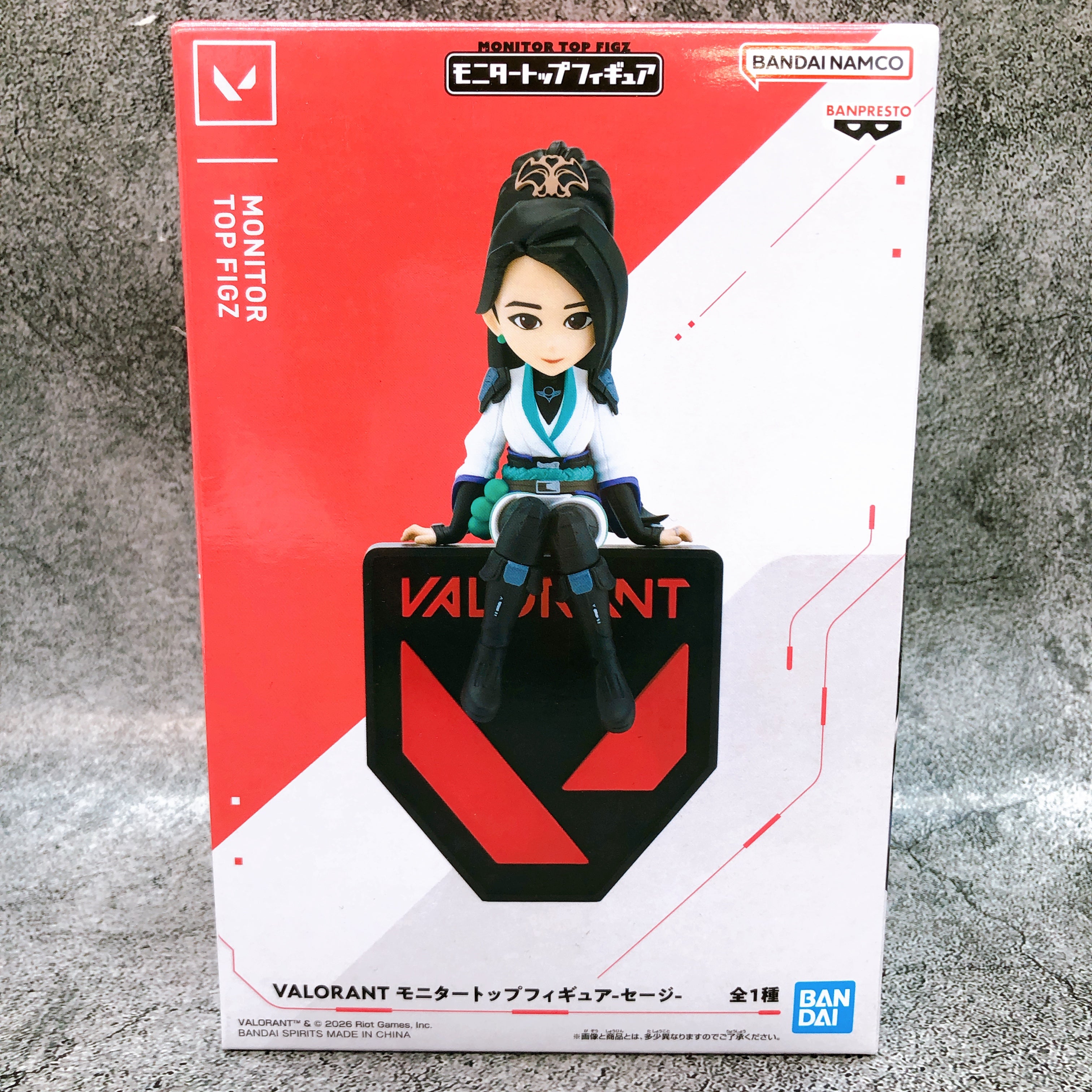 VALORANT Sage Monitor Top Figure BANPRESTO Japan Sealed AUTHENTIC FASTSHIP