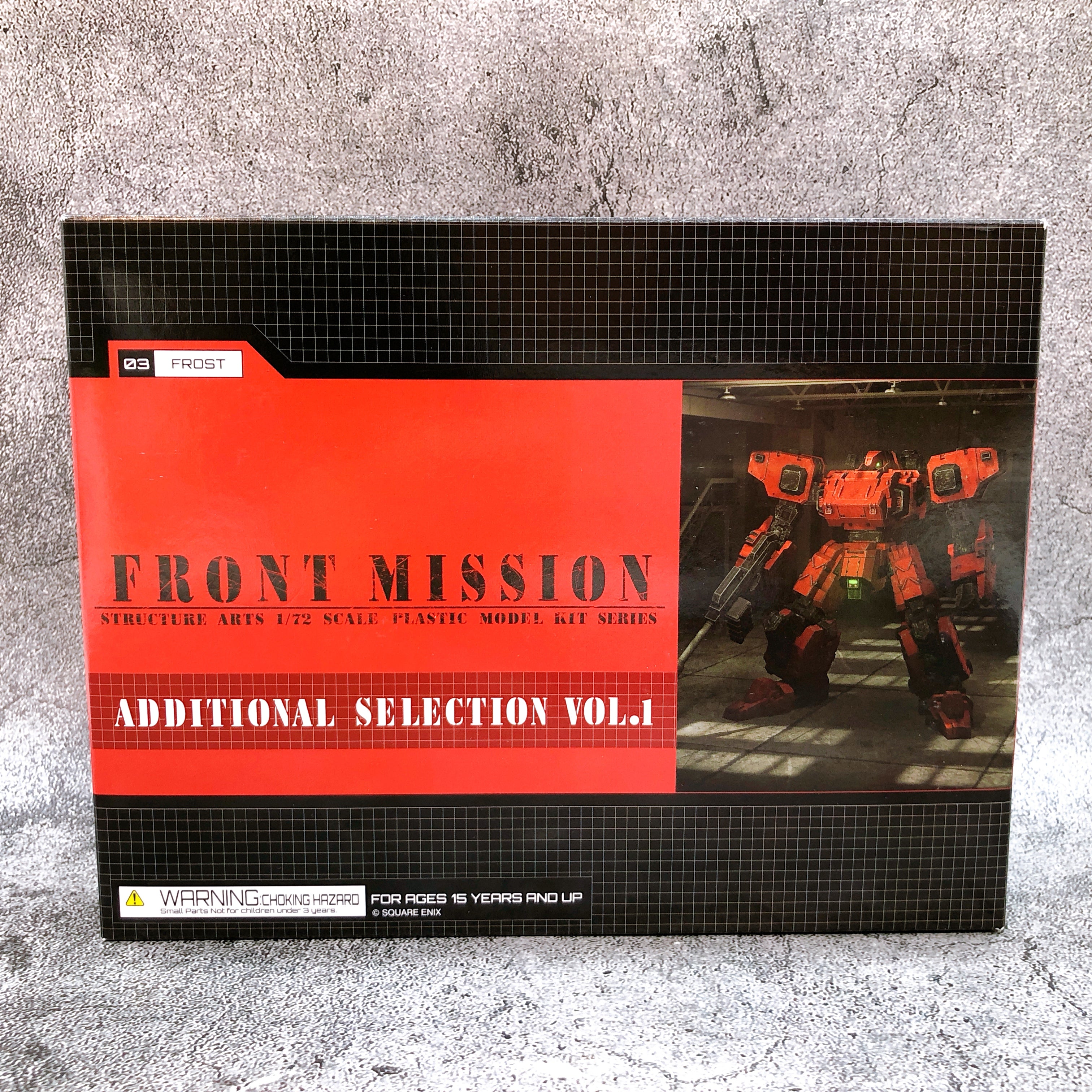 Front Mission Structure Arts Additional Selection Vol.1 03 FROST 1/72 Kit Sealed