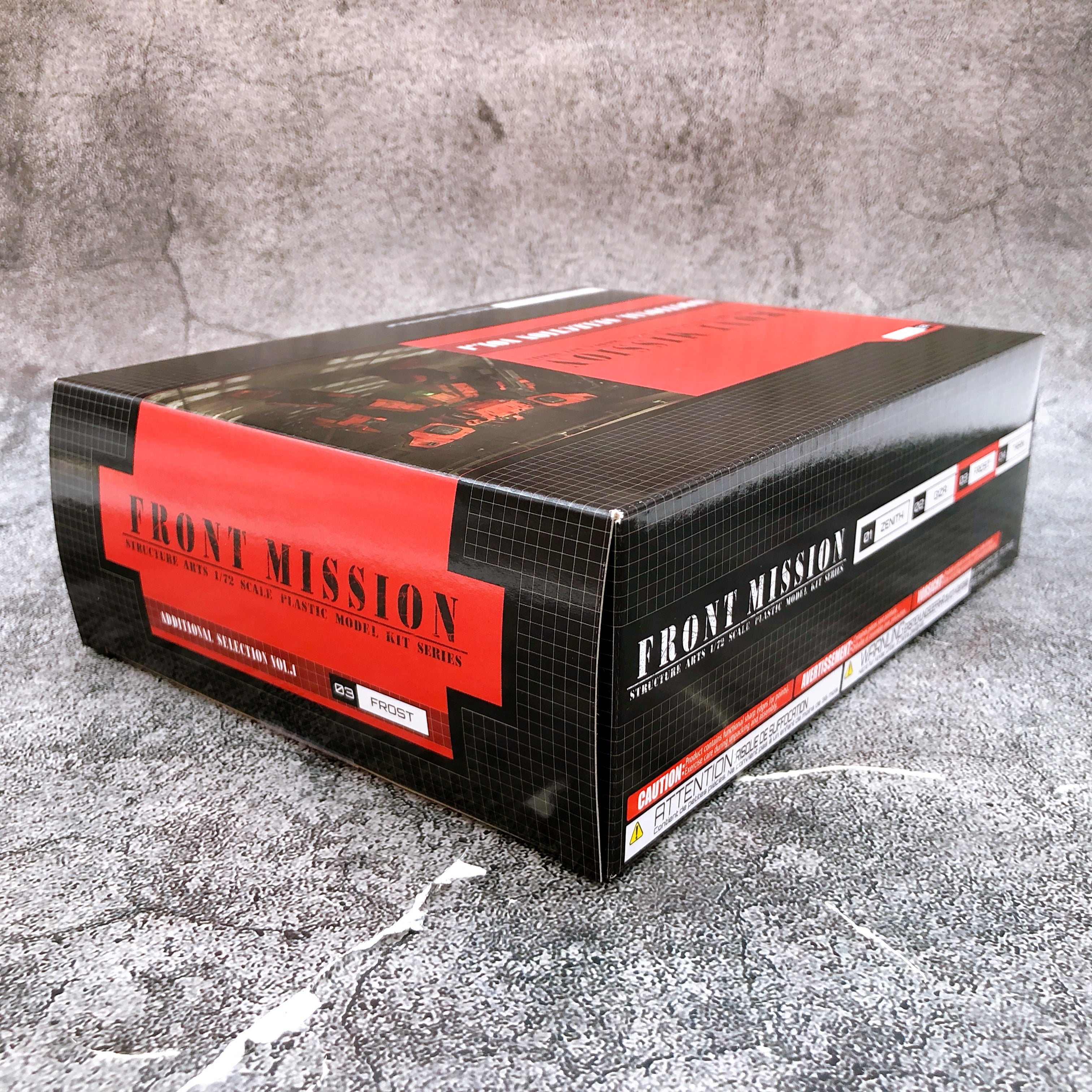 Front Mission Structure Arts Additional Selection Vol.1 03 FROST 1/72 Kit Sealed
