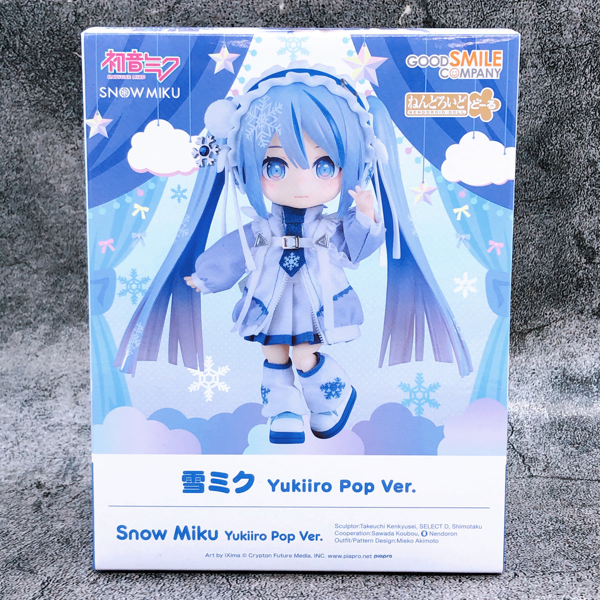 Nendoroid Doll Snow Miku Yukiiro Pop Ver Good Smile Company Action Figure Japan