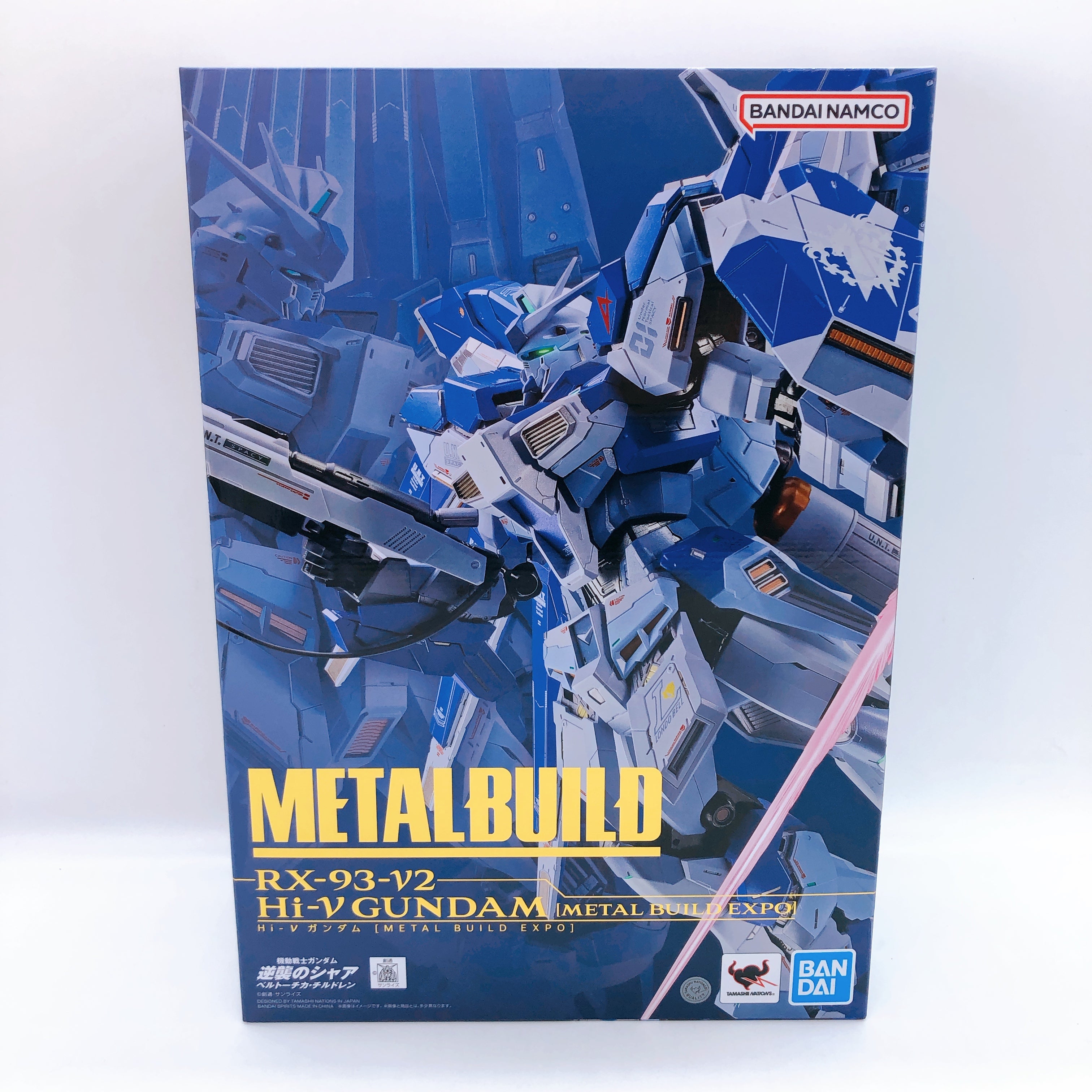 Hi-Nu Gundam METAL BUILD EXPO Bandai Japan Action Figure Char's Counterattack