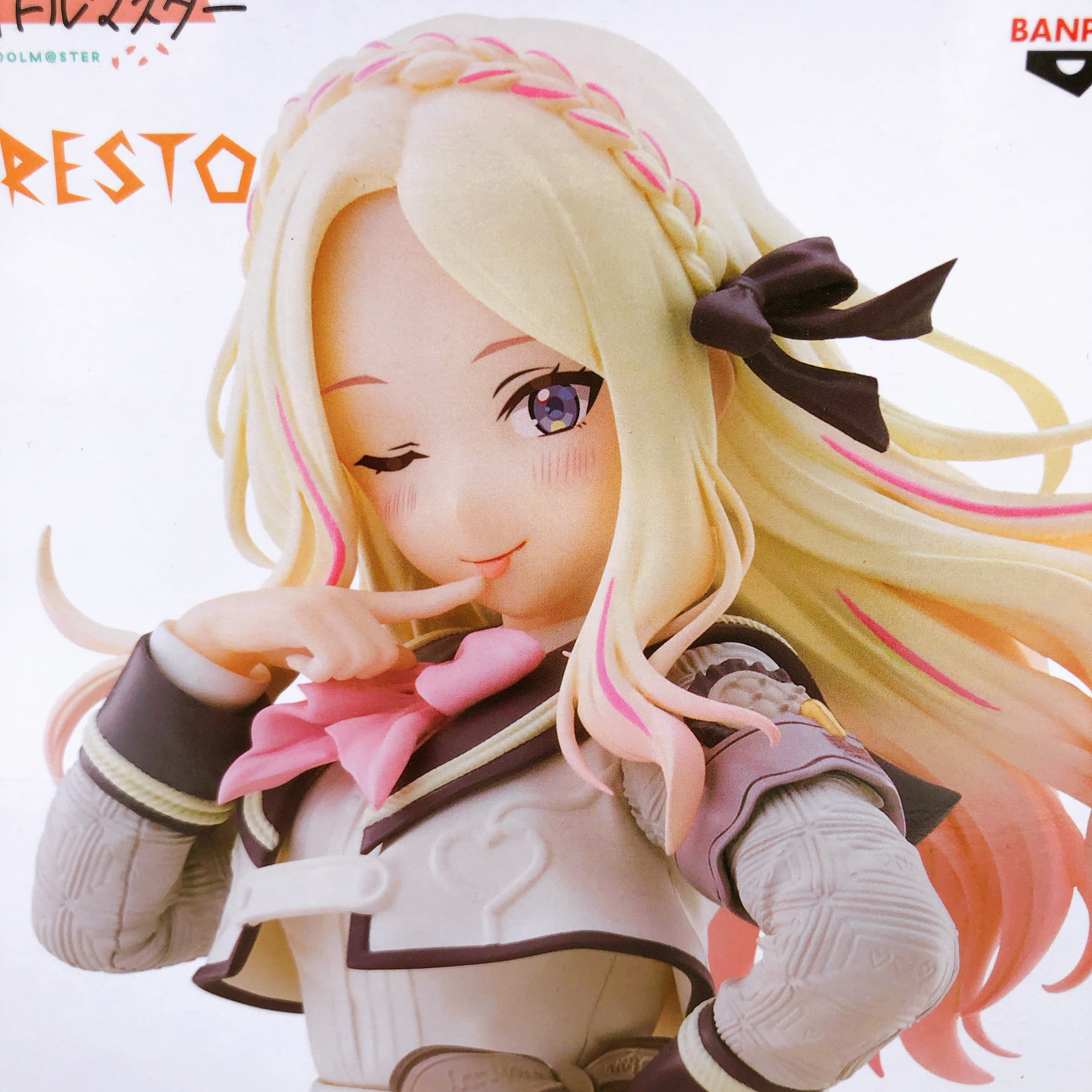 Gakuen iDOLM@STER Sena Juo ESPRESTO Sweet moment Figure BANPRESTO Japan