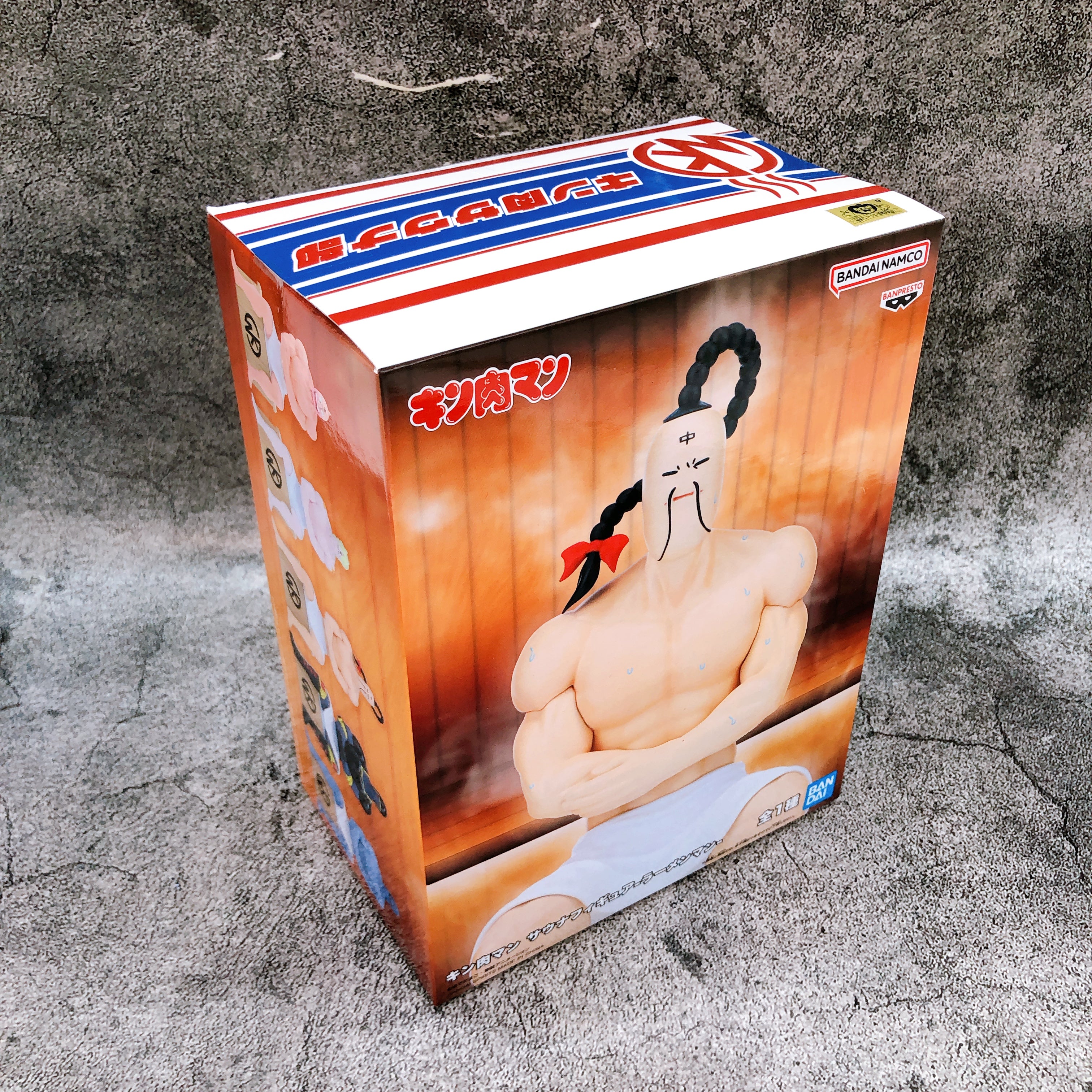 Kinnikuman Ramenman Sauna Figure BANPRESTO Japan Sealed AUTHENTIC FASTSHIP
