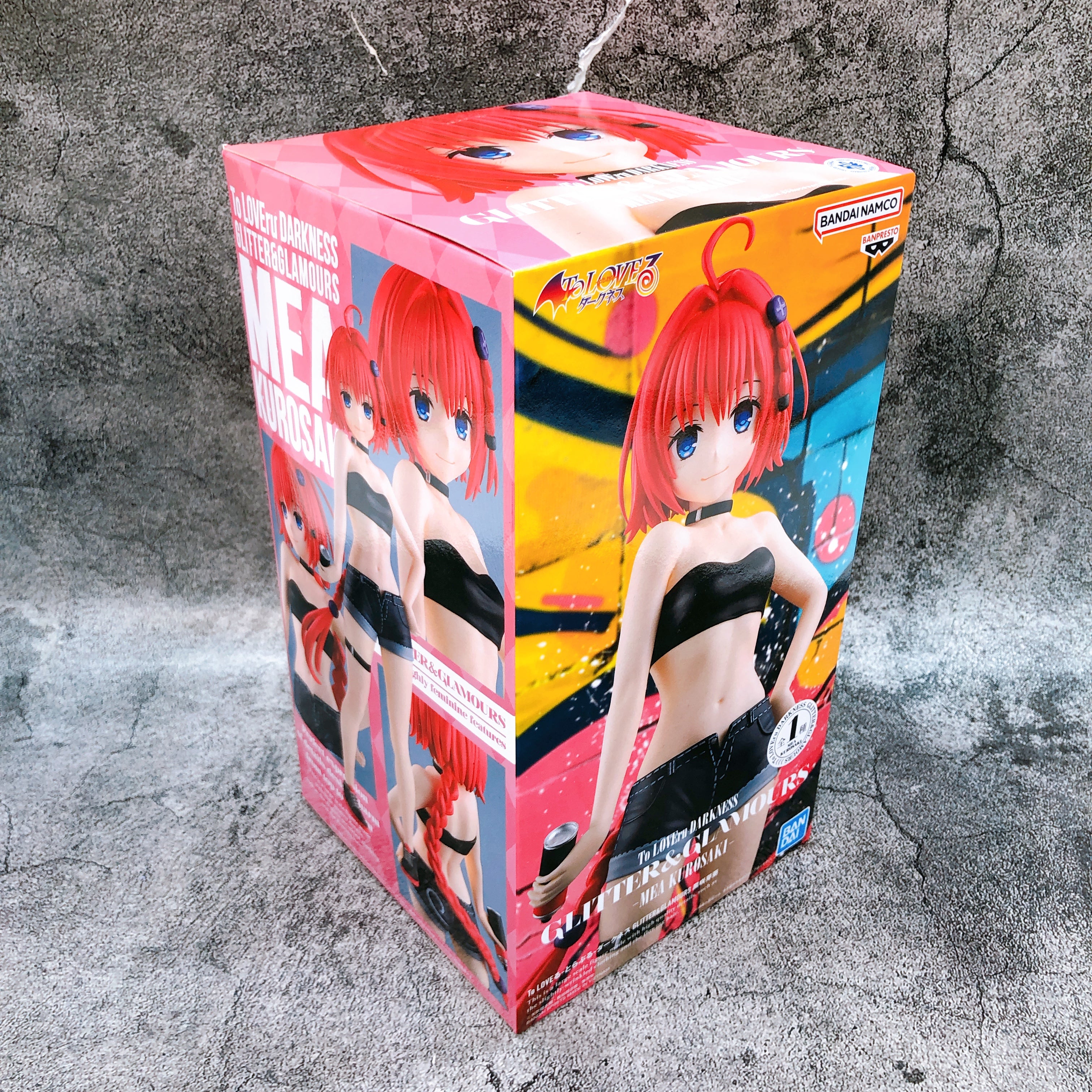 To Love Ru Darkness Mea Kurosaki GLITTER & GLAMOURS Figure Banpresto Sealed NEW