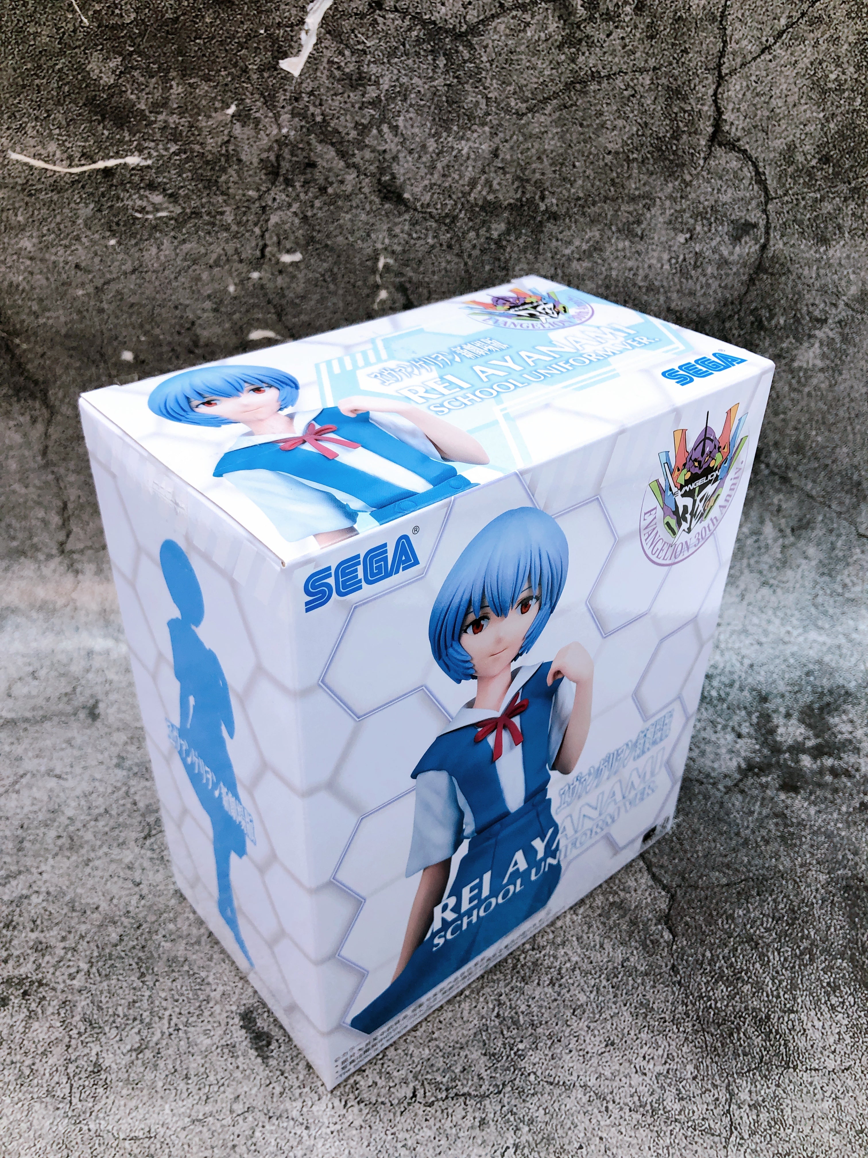 Rebuild of Evangelion Rei Ayanami Uniform Ver. High Premium Figure SEGA Japan