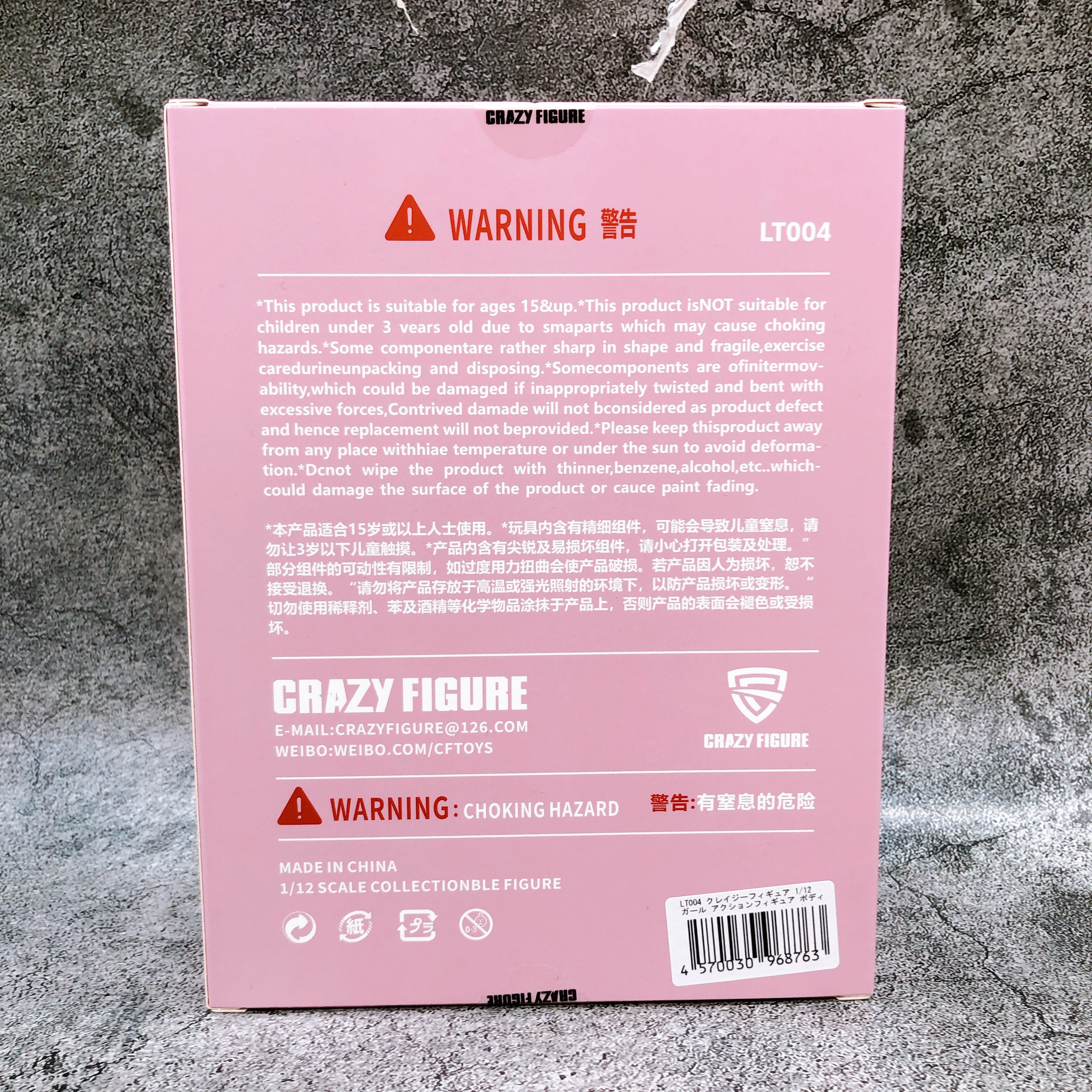 CRAZY FIGURE LT004 Body of Girl 1/12 Scale Action Figure CF TOYS NEW