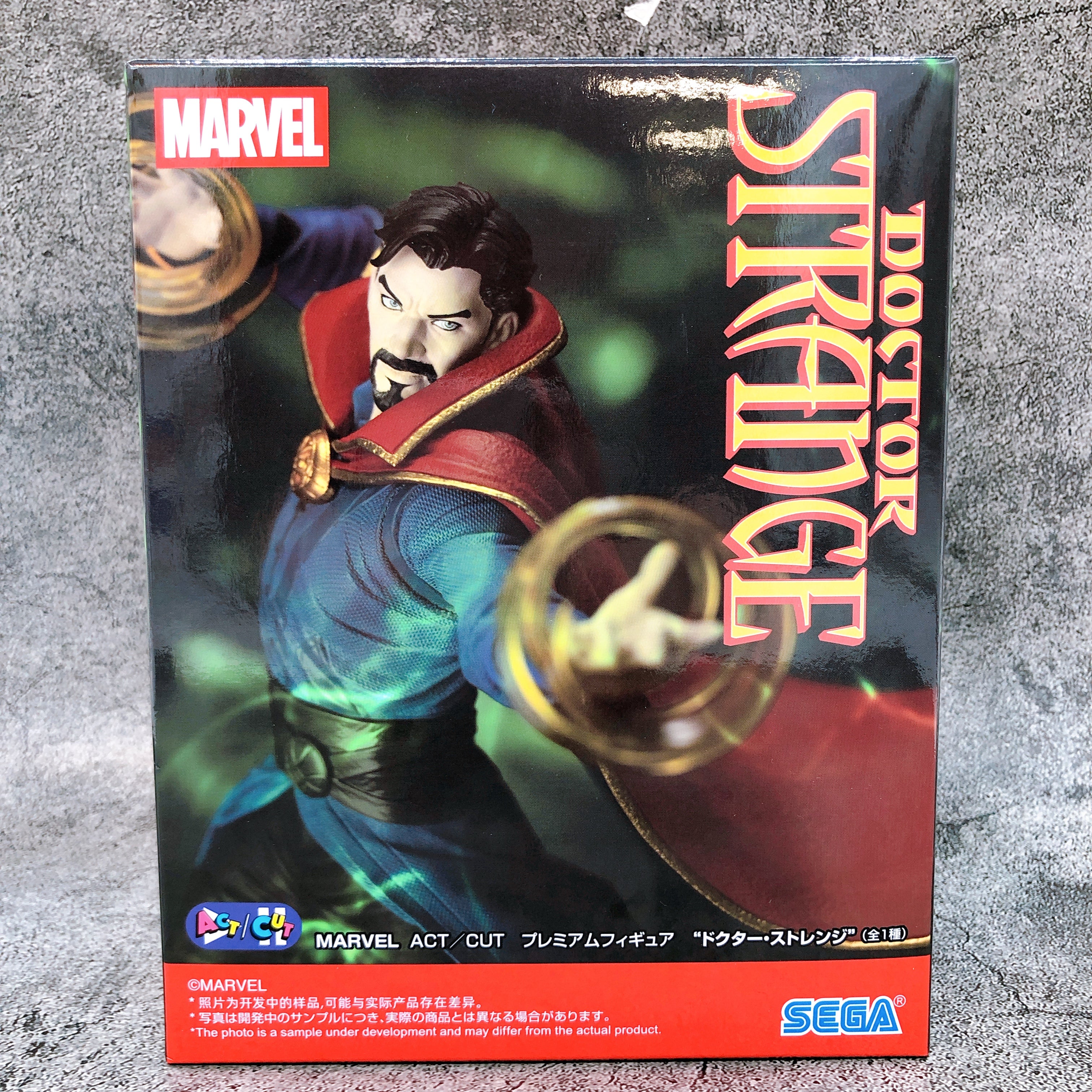 MARVEL Doctor Strange ACT/CUTPremium Figure SEGA Japan Sealed NEW AUTHENTIC
