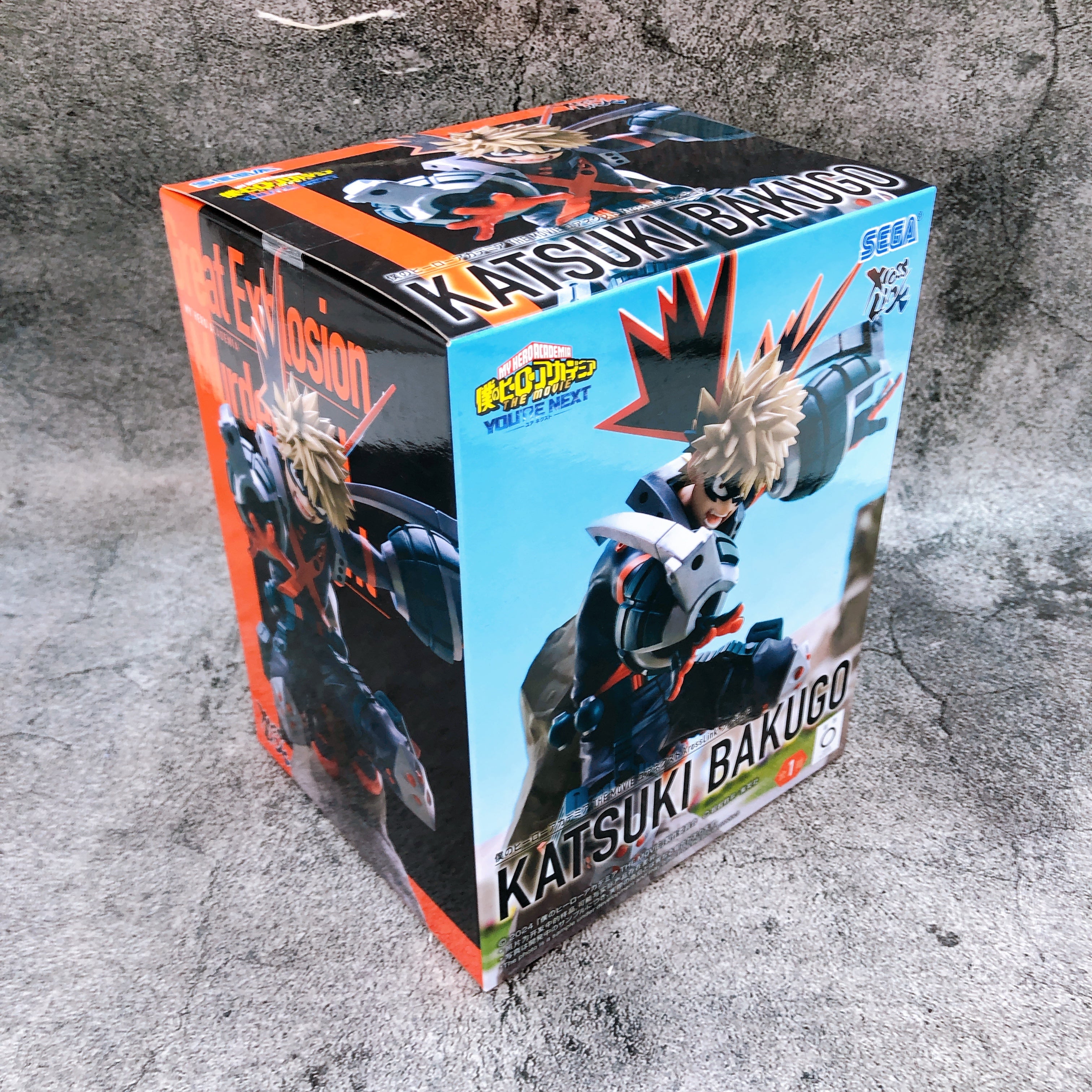 My Hero Academia THE MOVIE You're Next Katsuki Bakugo XrossLink Figure SEGA