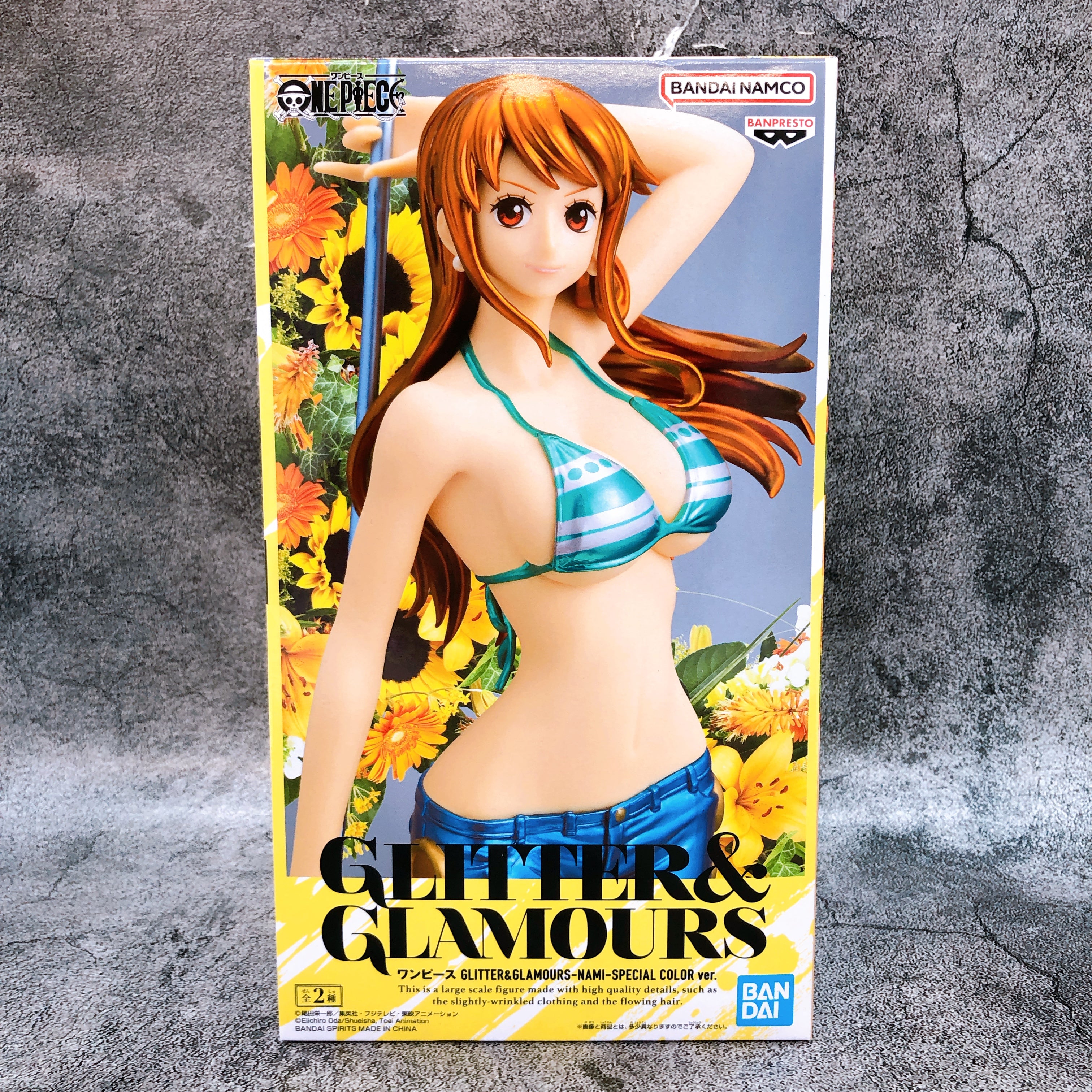 ONE PIECE Nami(A) GLITTER&GLAMOURS-NAMI-SPECIAL COLOR ver. Figure Banpresto NEW