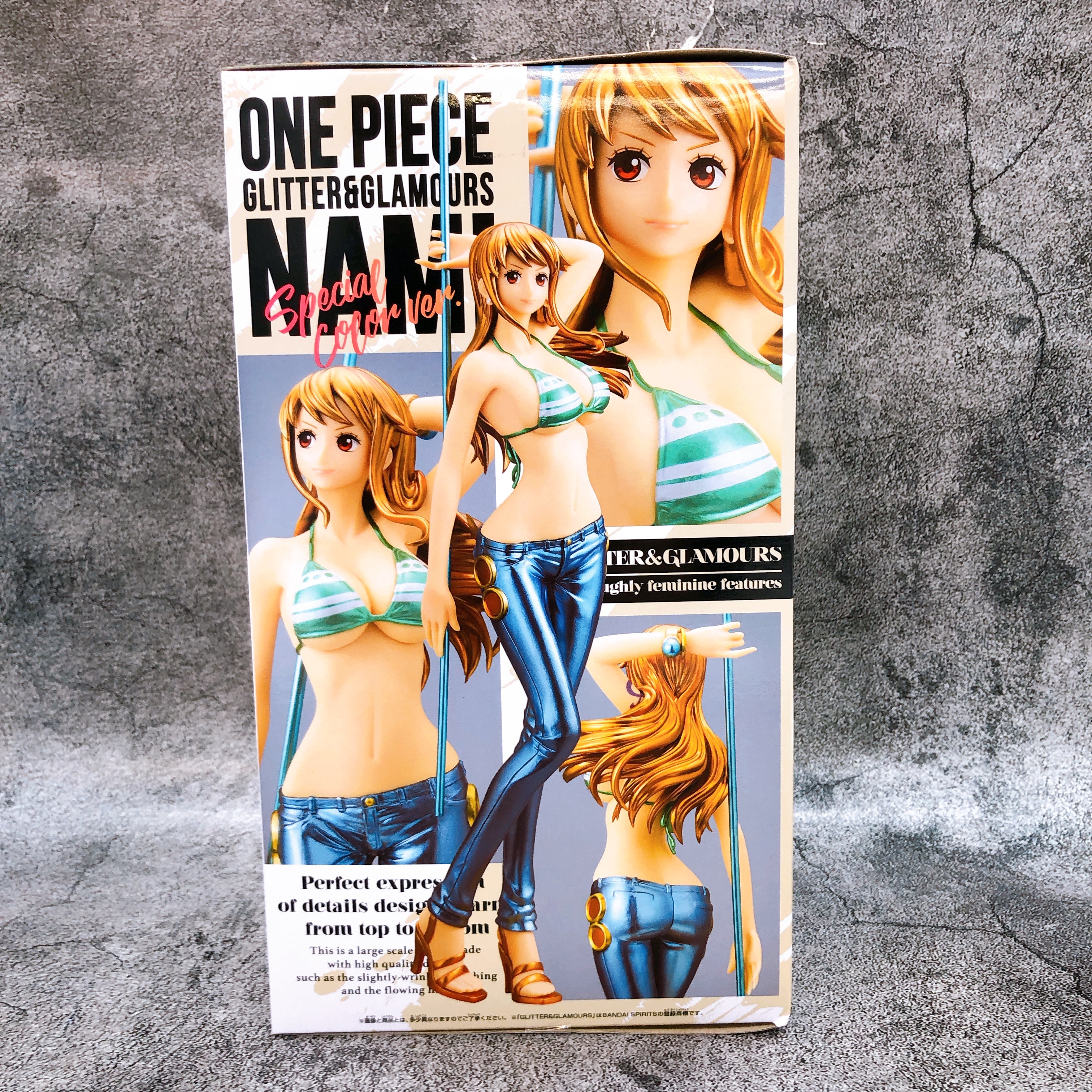 ONE PIECE Nami(B) GLITTER&GLAMOURS-NAMI-SPECIAL COLOR ver. Figure Banpresto NEW