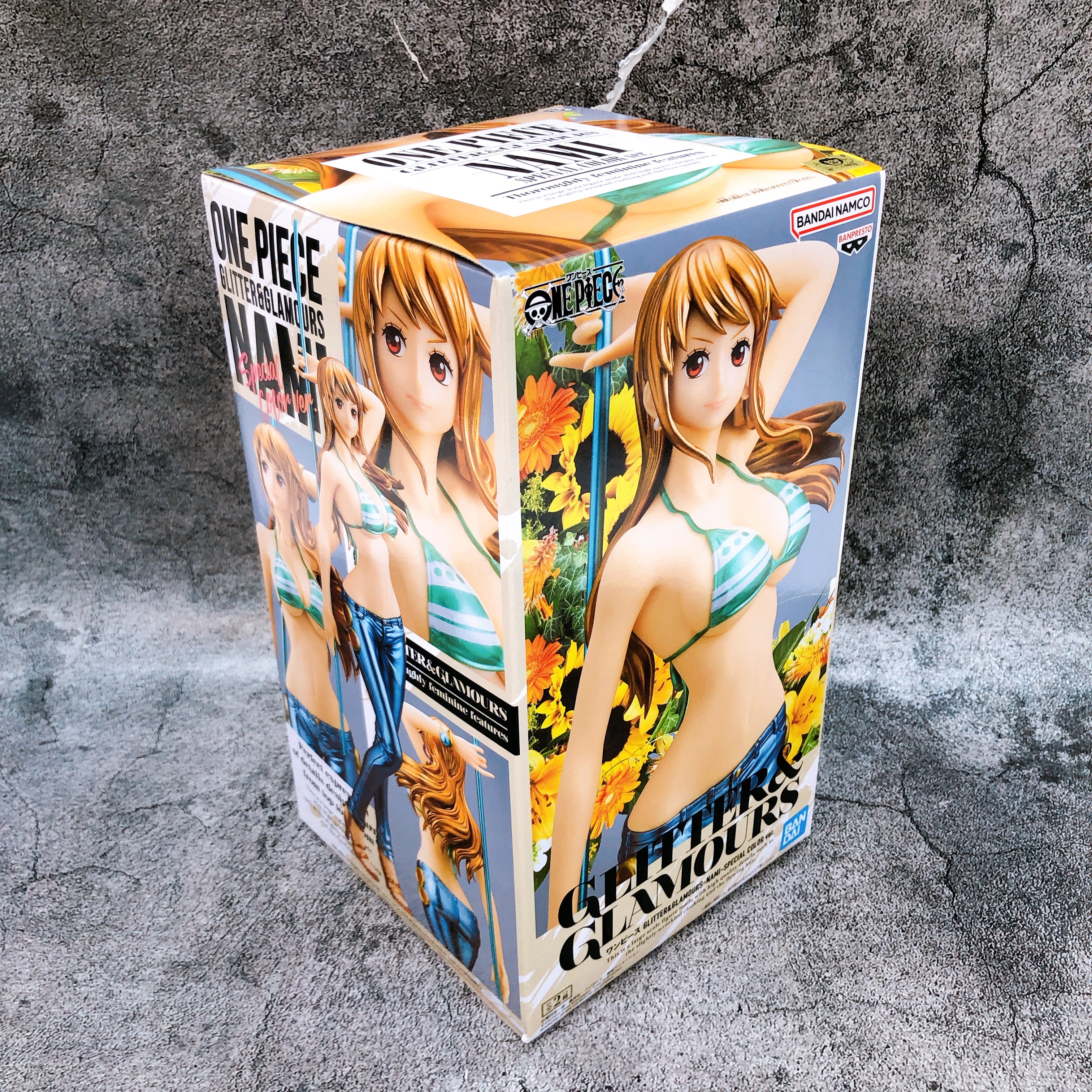 ONE PIECE Nami(B) GLITTER&GLAMOURS-NAMI-SPECIAL COLOR ver. Figure Banpresto NEW