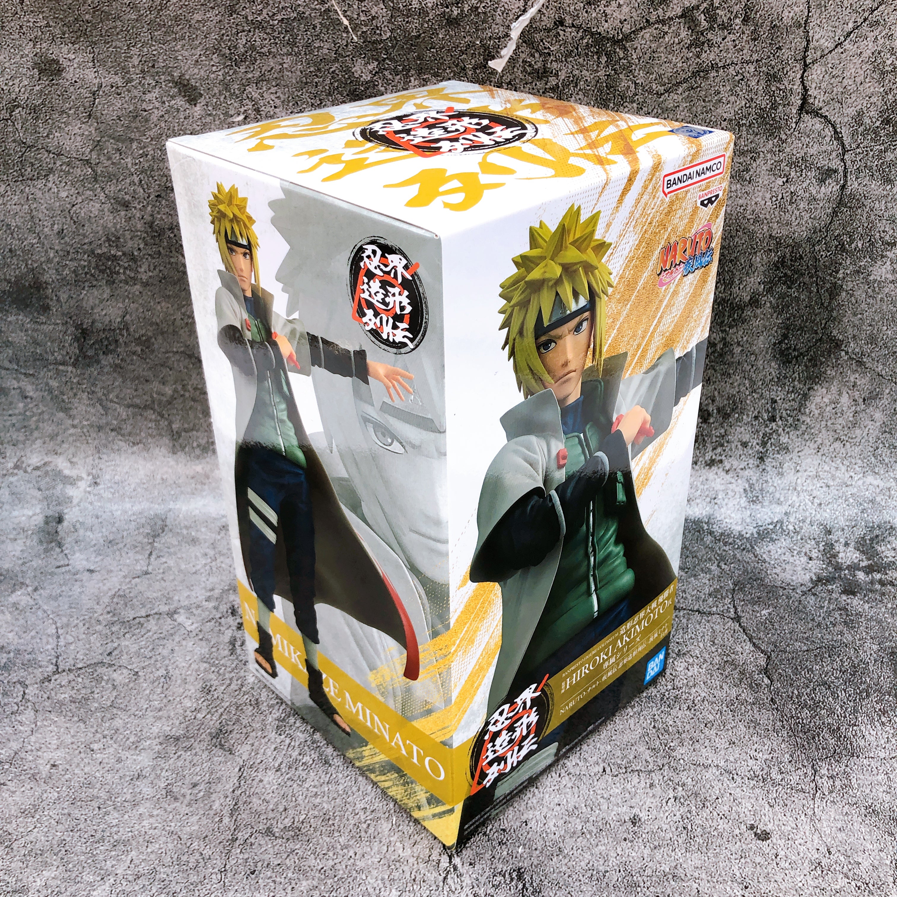 Naruto Shippuden Minato Namikaze NINKAI ZOUKEI RETSUDEN Figure BANPRESTO NEW