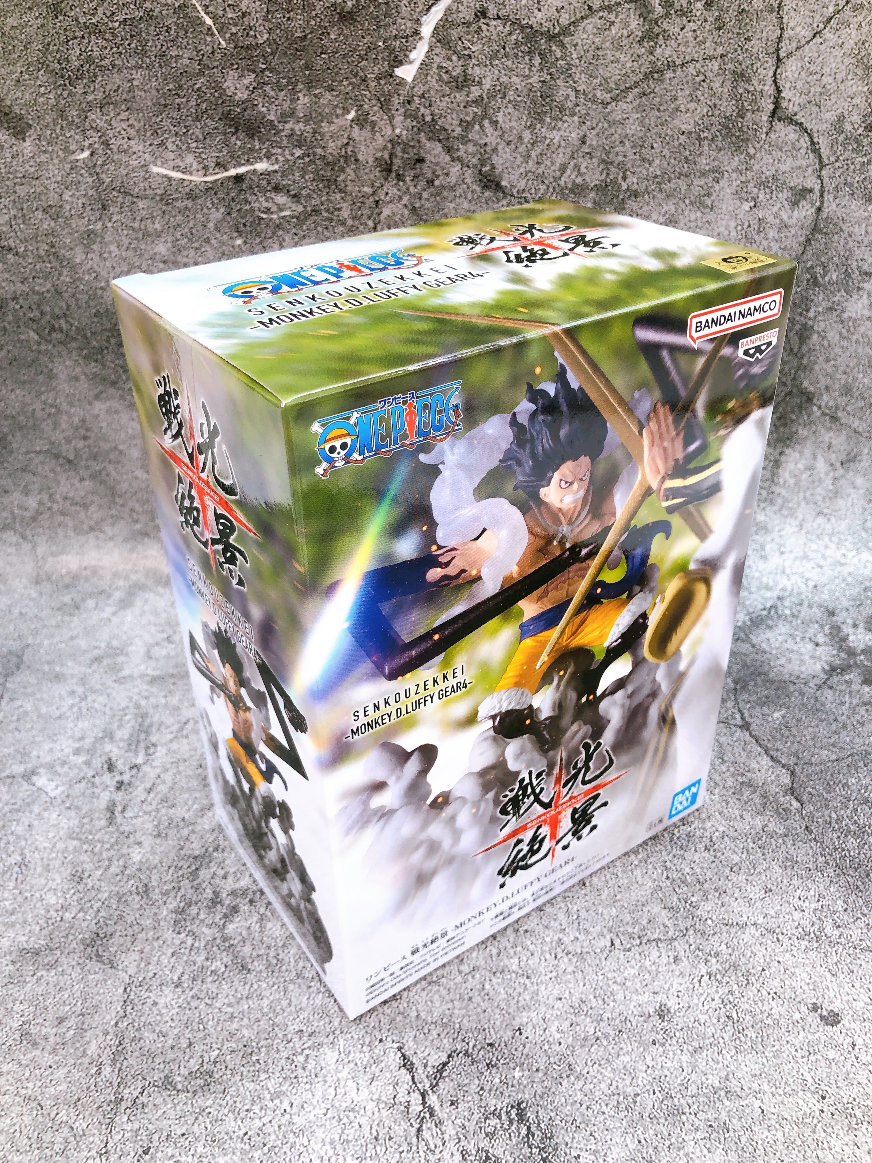 ONE PIECE Monkey D. Luffy Gear Fourth(VS Borsalino) Senkouzekkei Figure