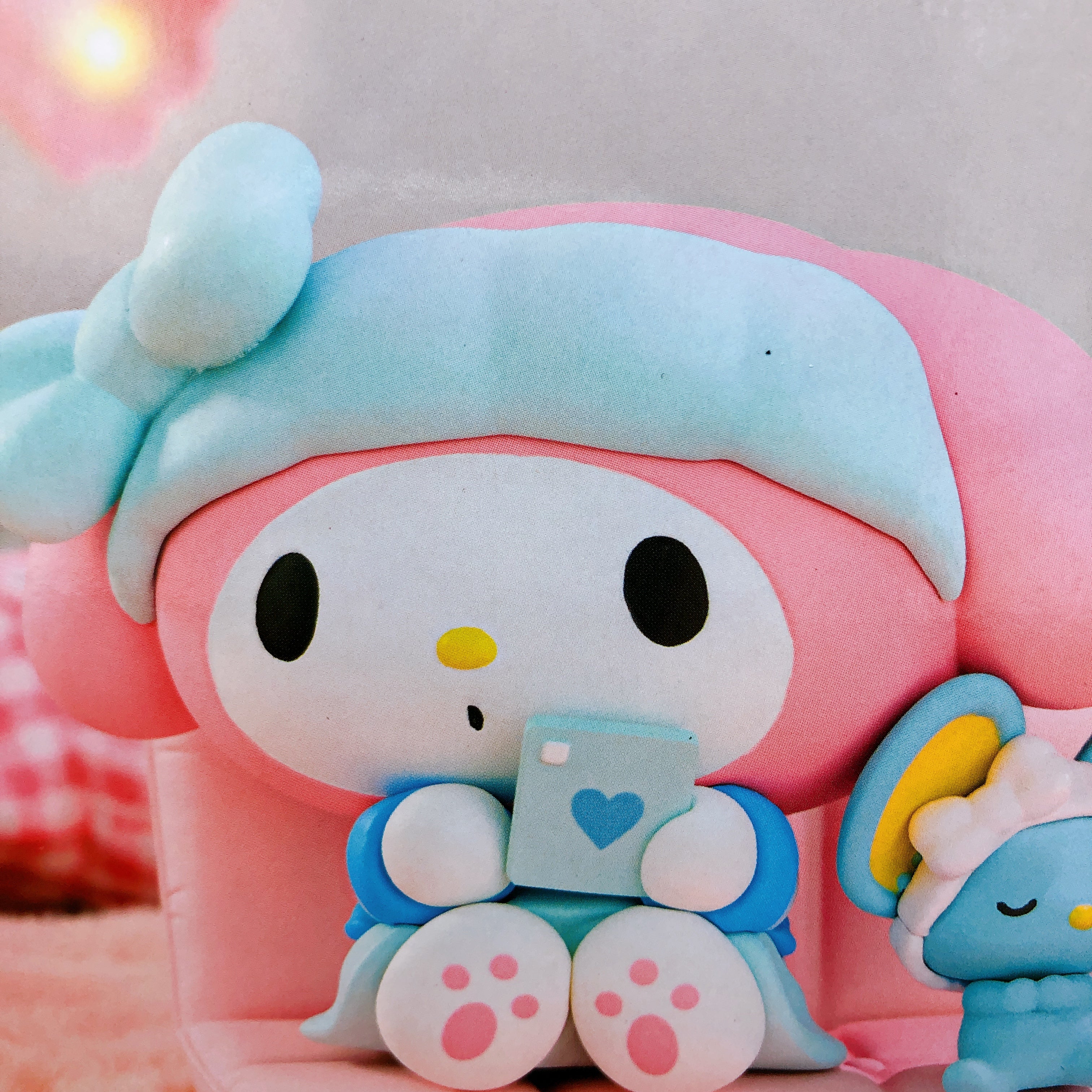 Sanrio Characters My Melody Nakayoshi Memories Relaxing at home BANPRESTO Japan