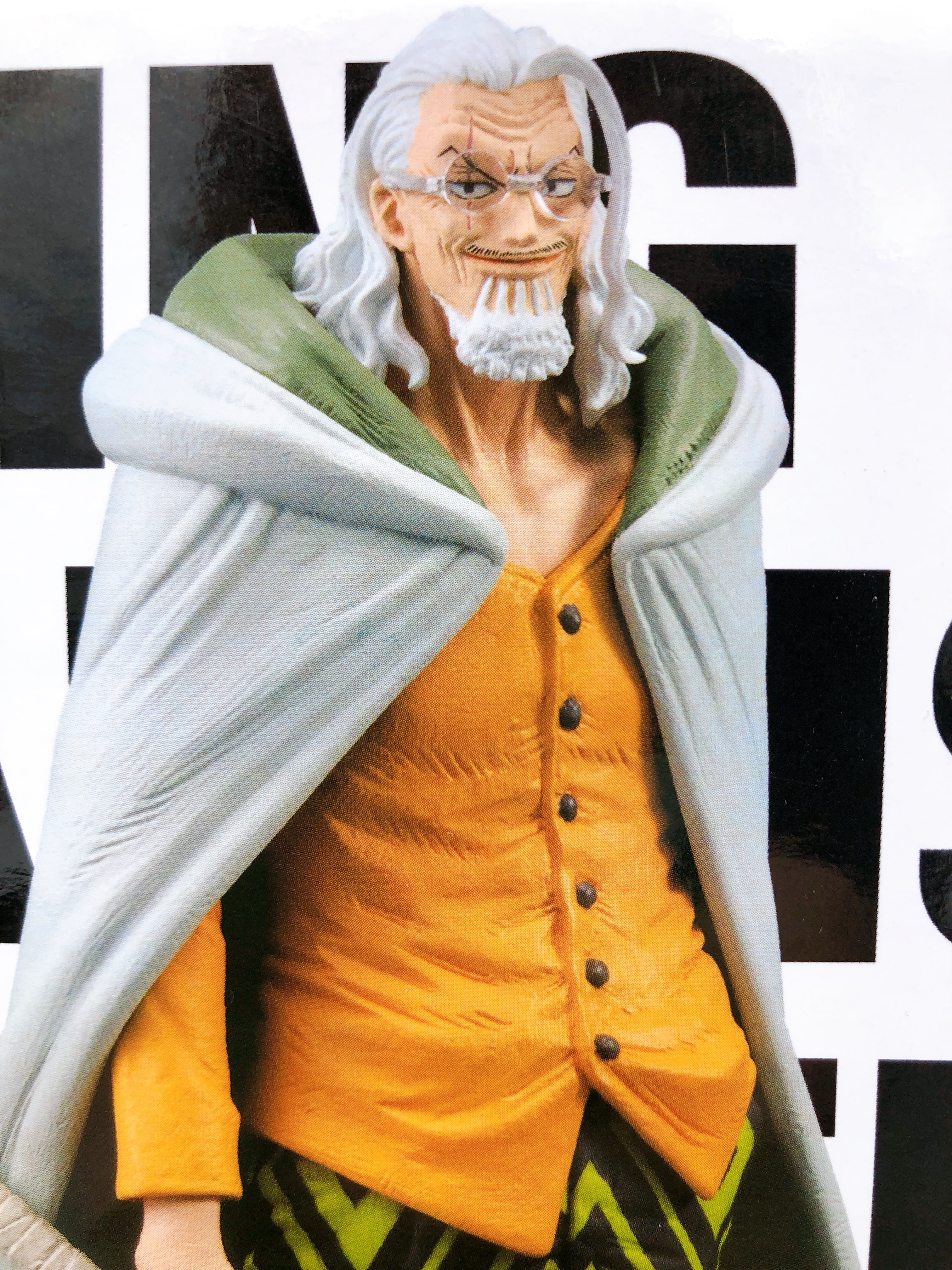ONE PIECE Silvers Rayleigh KING OF ARTIST Figure BANPRESTO Japan AUTHENTIC