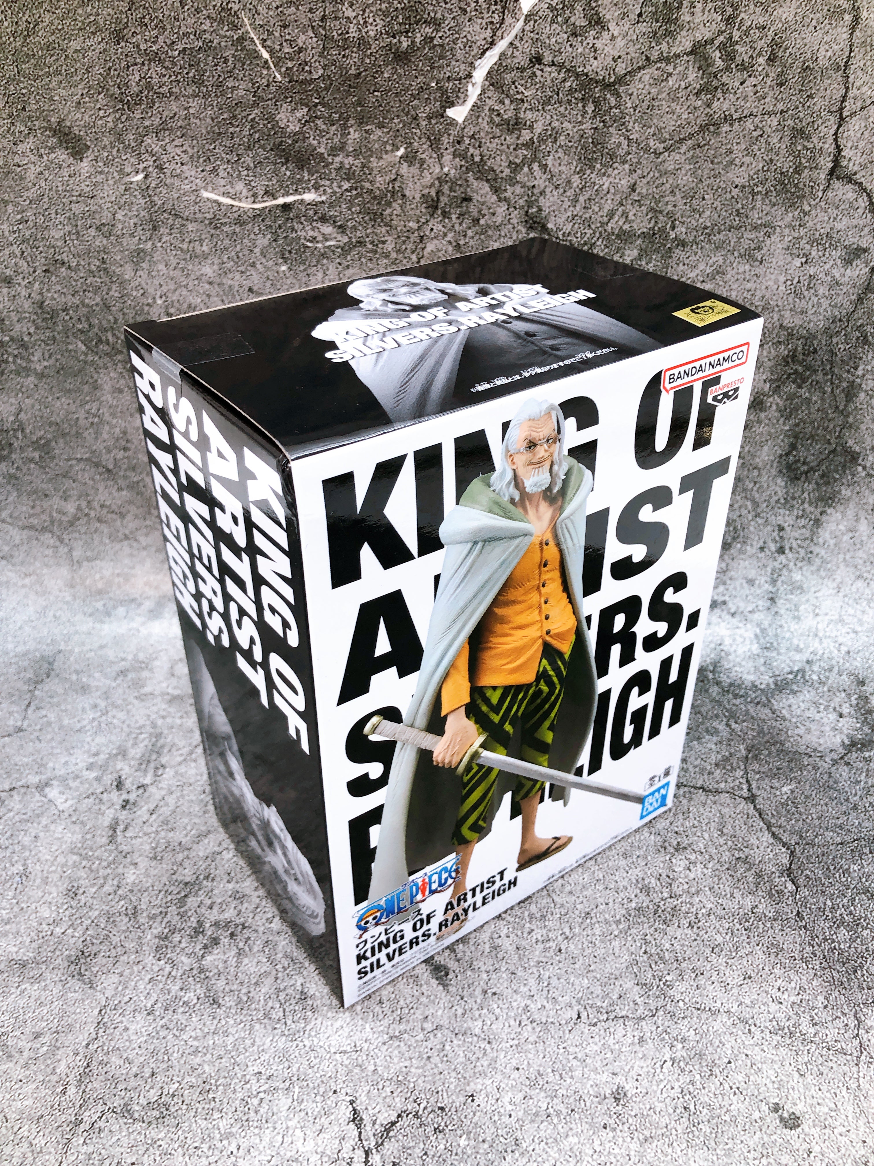 ONE PIECE Silvers Rayleigh KING OF ARTIST Figure BANPRESTO Japan AUTHENTIC