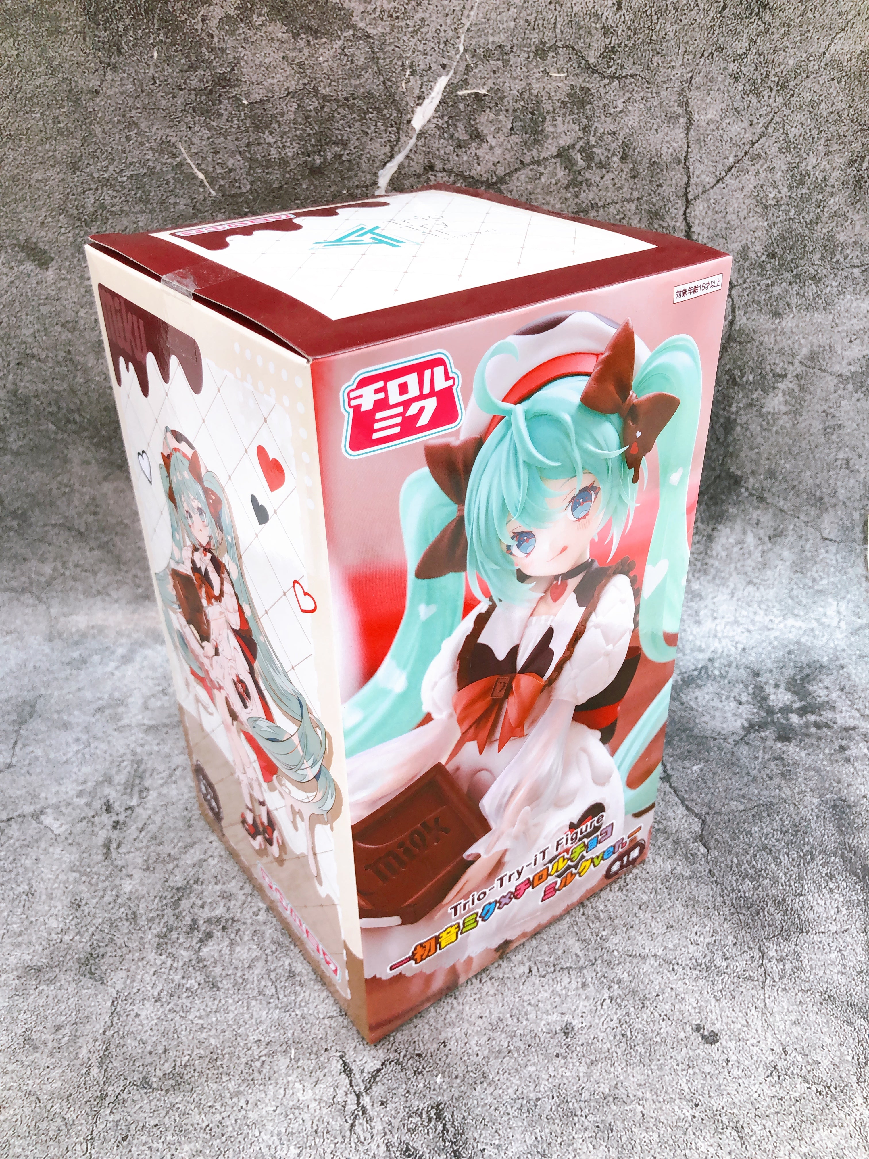 Hatsune Miku X Tirol-Choco Milk ver. Trio-Try-iT Figure FuRyu Japan Sealed