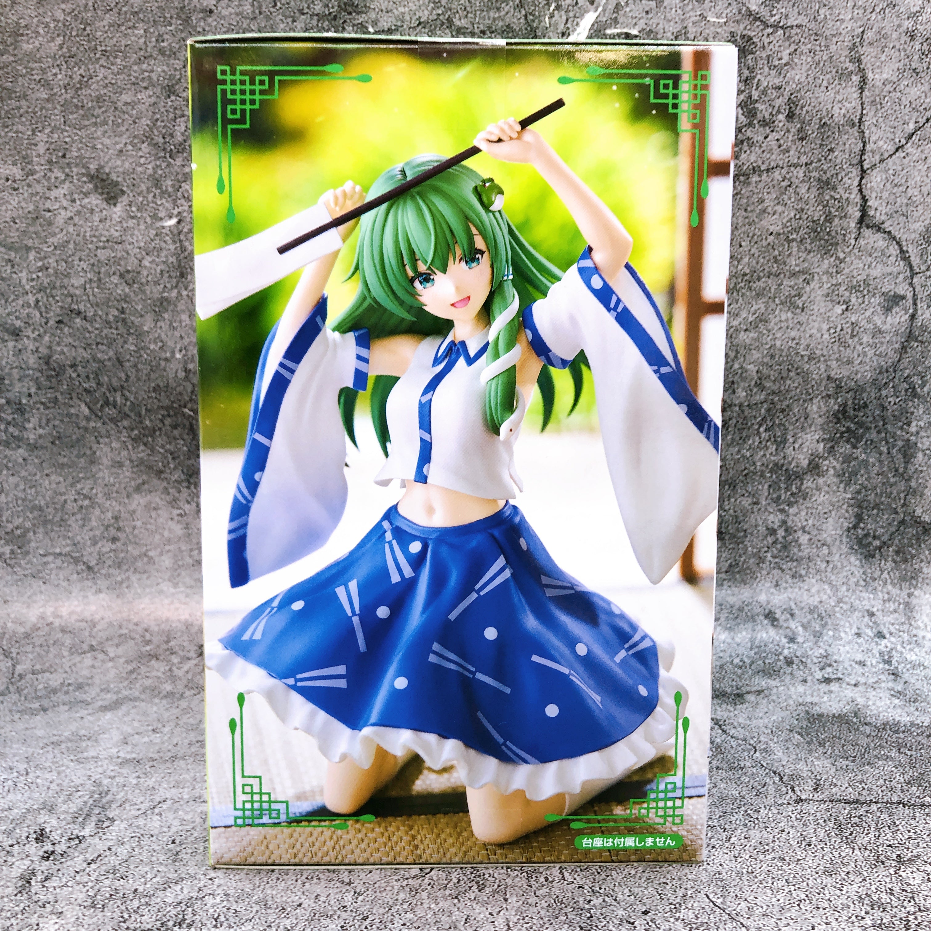 Touhou Project Sanae Kochiya Noodle Stopper Figure FuRyu Japan AUTHENTIC