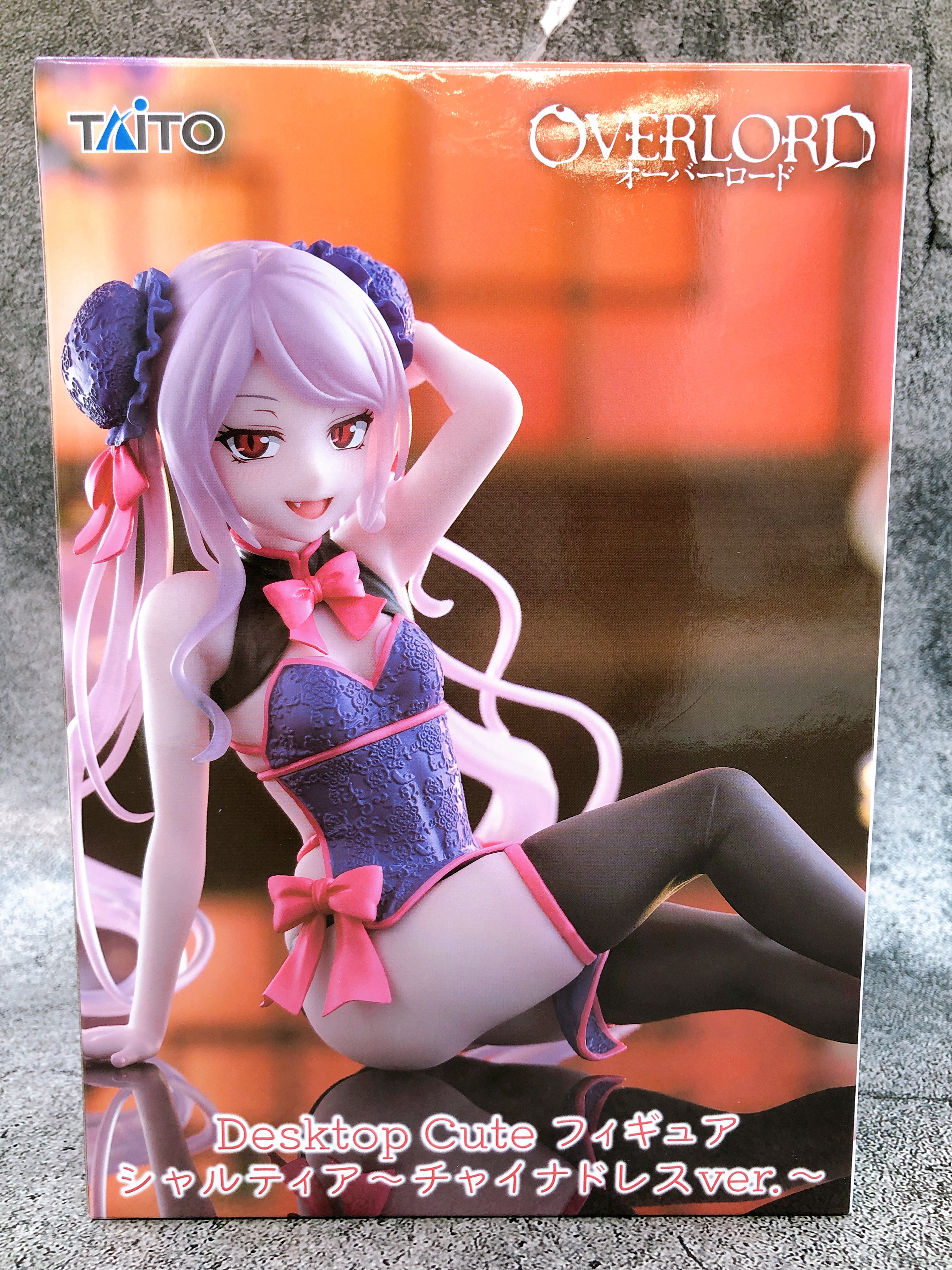 Overlord Shalltear China Dressver. Desktop Cute Figure Taito Japan AUTHENTIC