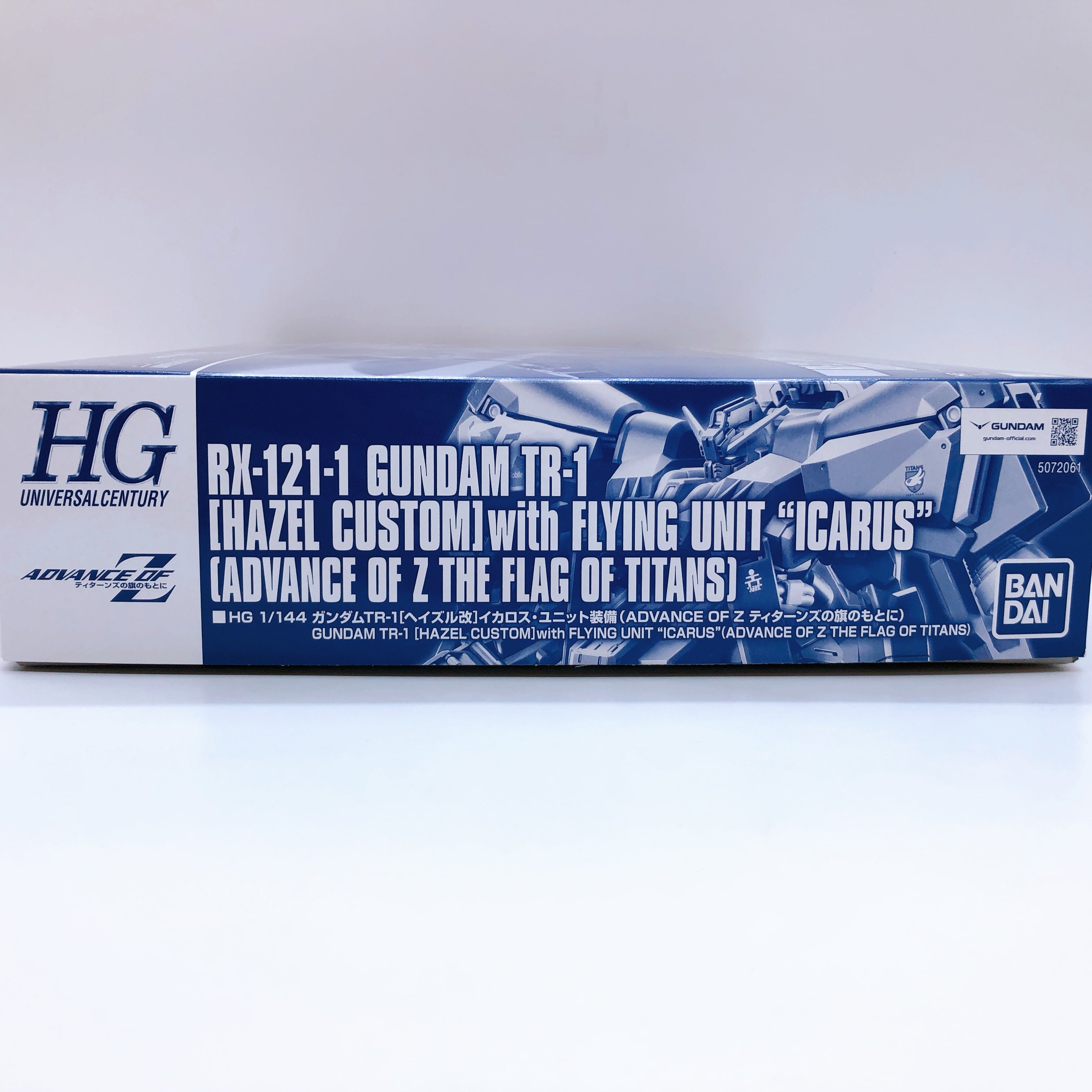 HG 1/144 Gundam TR-1 Hazel Custom with Flying Unit ICARUS Kit Premium Bandai NEW