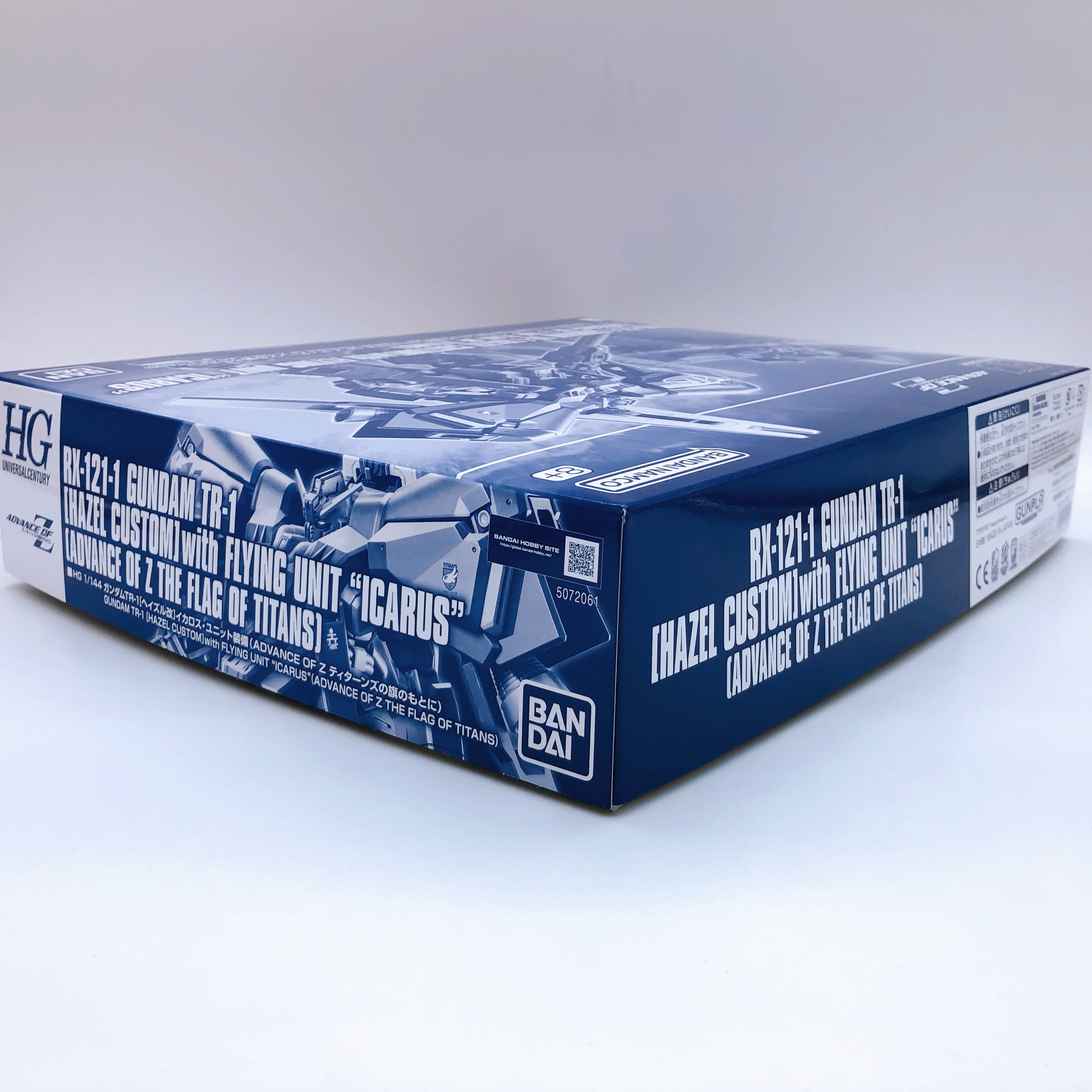 HG 1/144 Gundam TR-1 Hazel Custom with Flying Unit ICARUS Kit Premium Bandai NEW