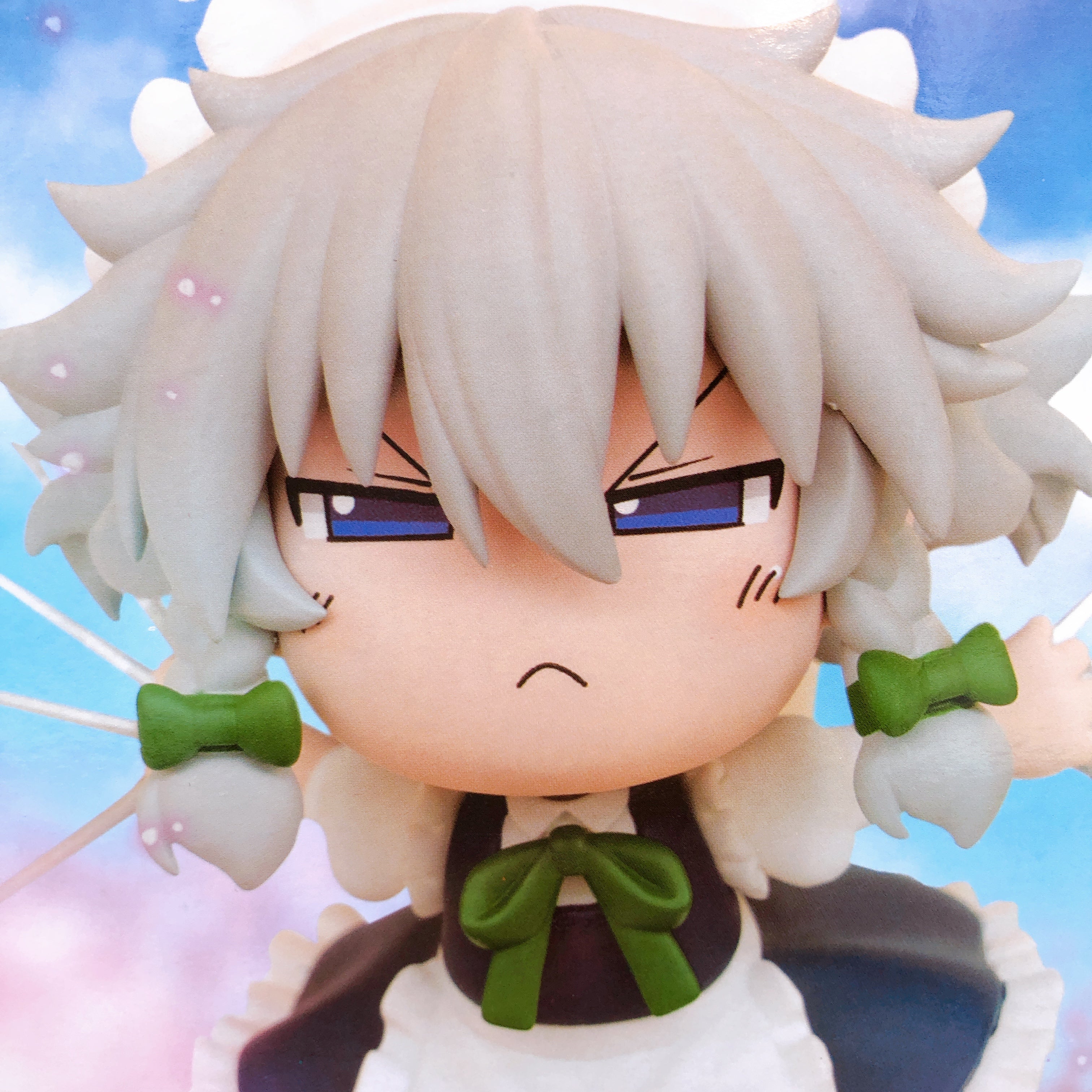 Touhou Project Sakuya Izayoi Yukkuri (style) Figure Konami Japan AUTHENTIC