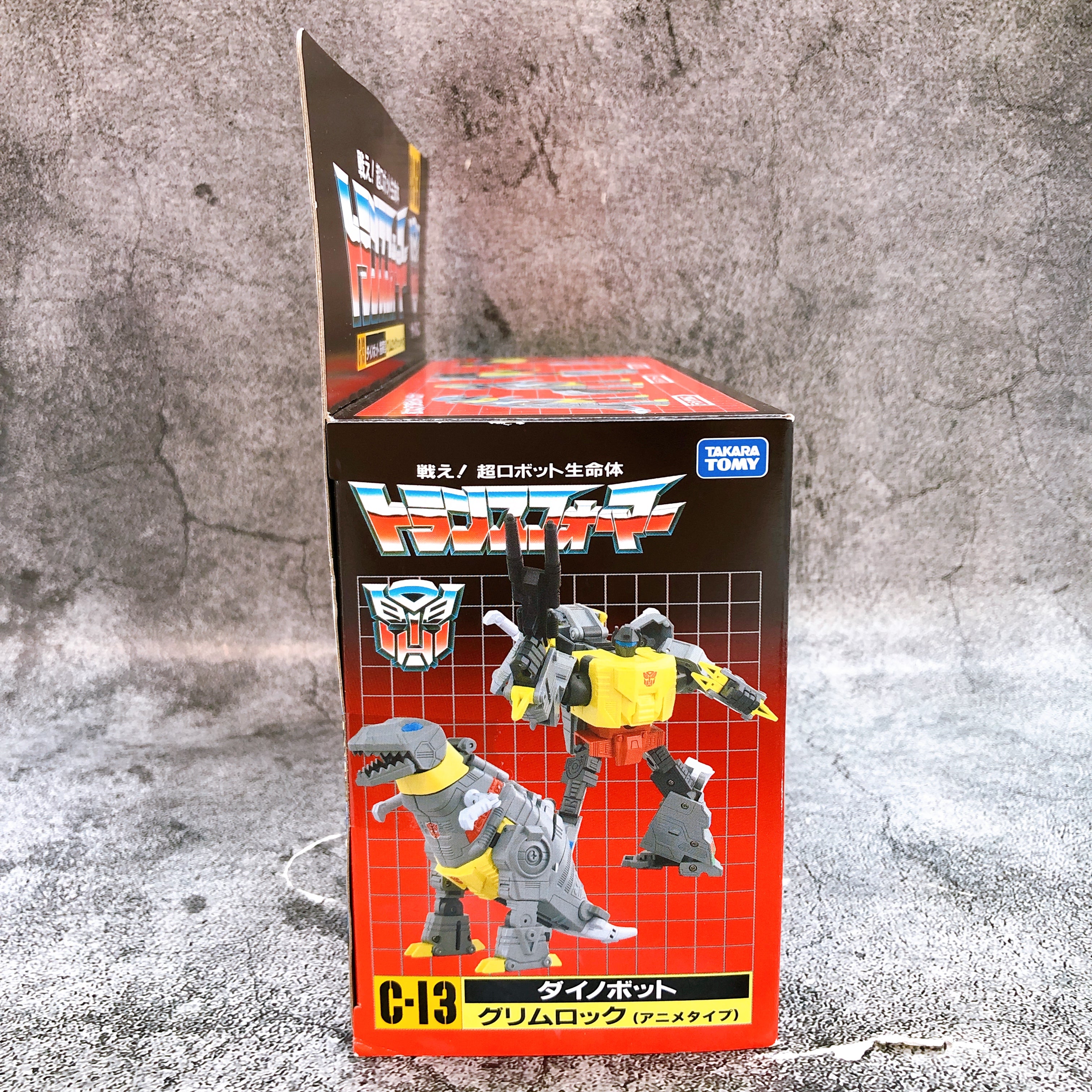 Transformers Missing Link C-13 Dinobot Commander Grimlock Anime Type Takara Tomy