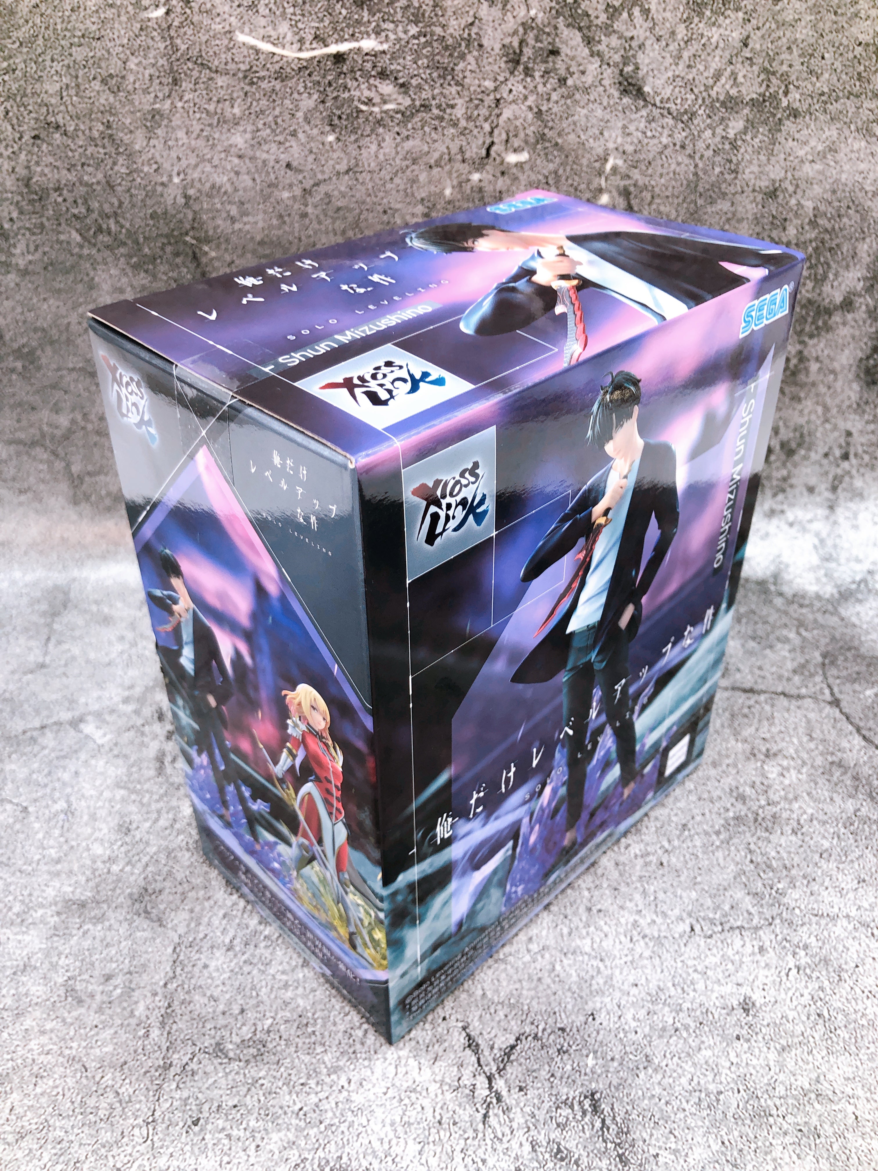 Solo Leveling Shun Mizushino XrossLink Figure SEGA Japan AUTHENTIC FASTSHIP