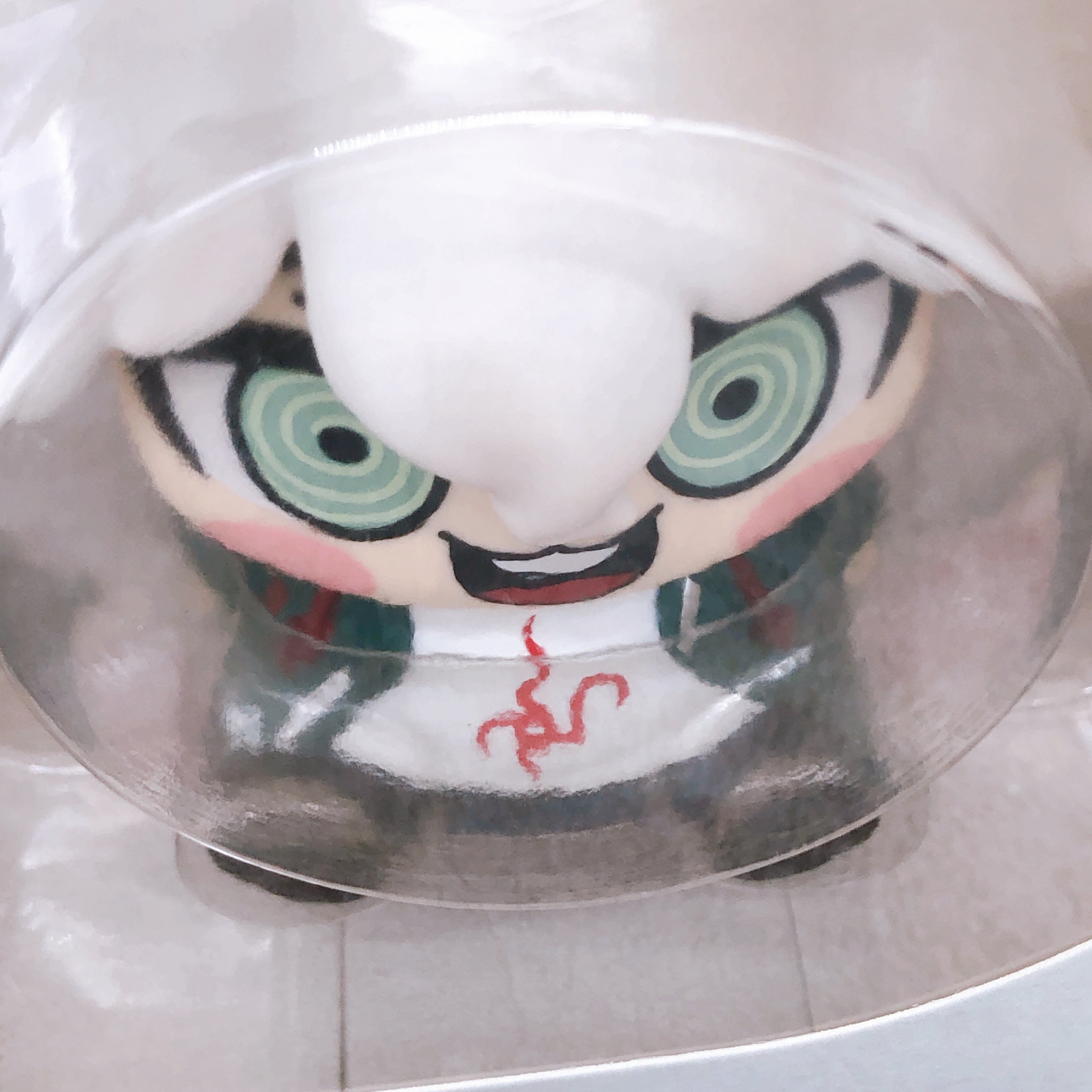 Danganronpa Series x Bkub bkuvi Nagito Komaeda Soft Vinyl Figure Empty Japan NEW