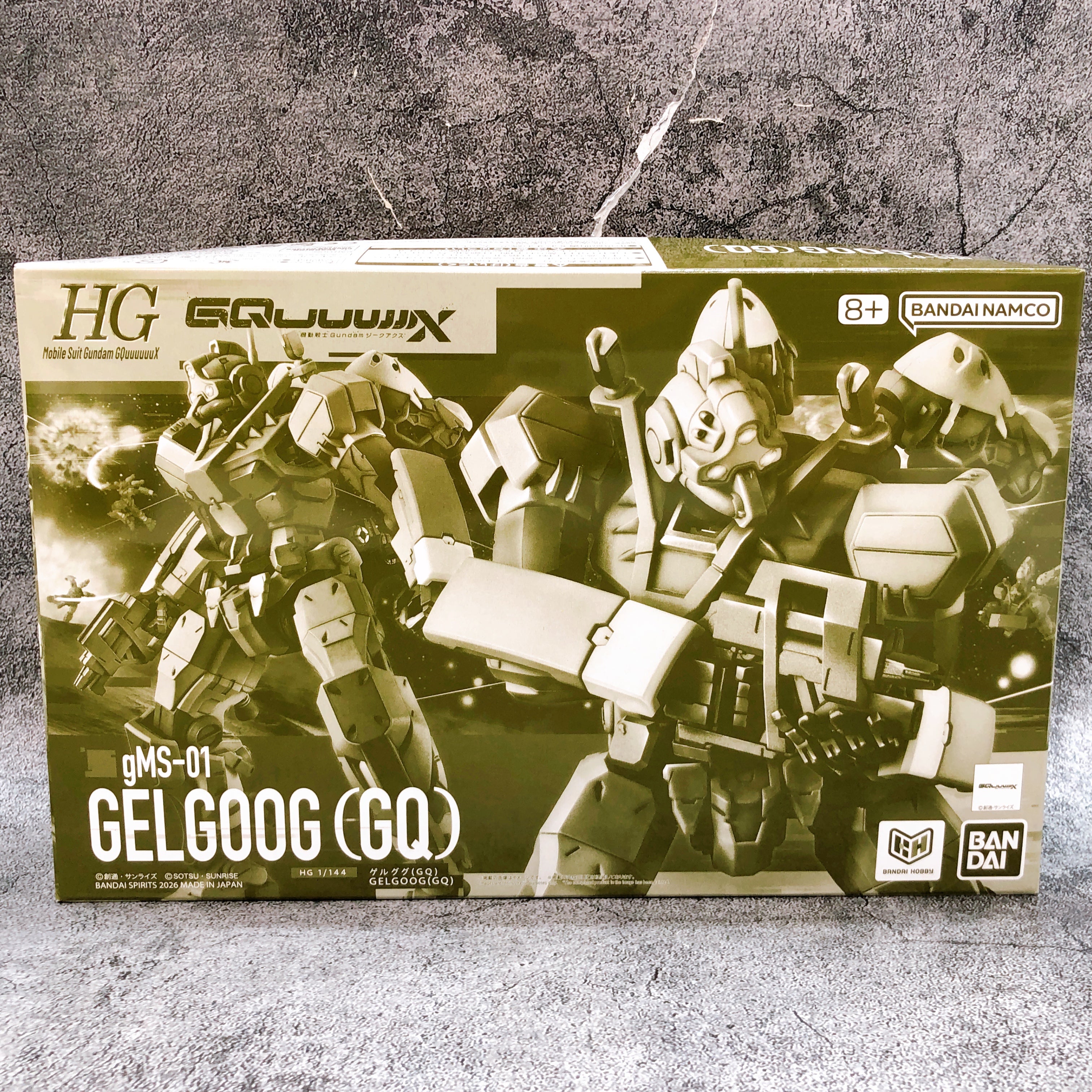 HG 1/144 Gelgoog GQ gMS-01 Gundam GQuuuuuuX Model Kit Premium Bandai Japan NEW