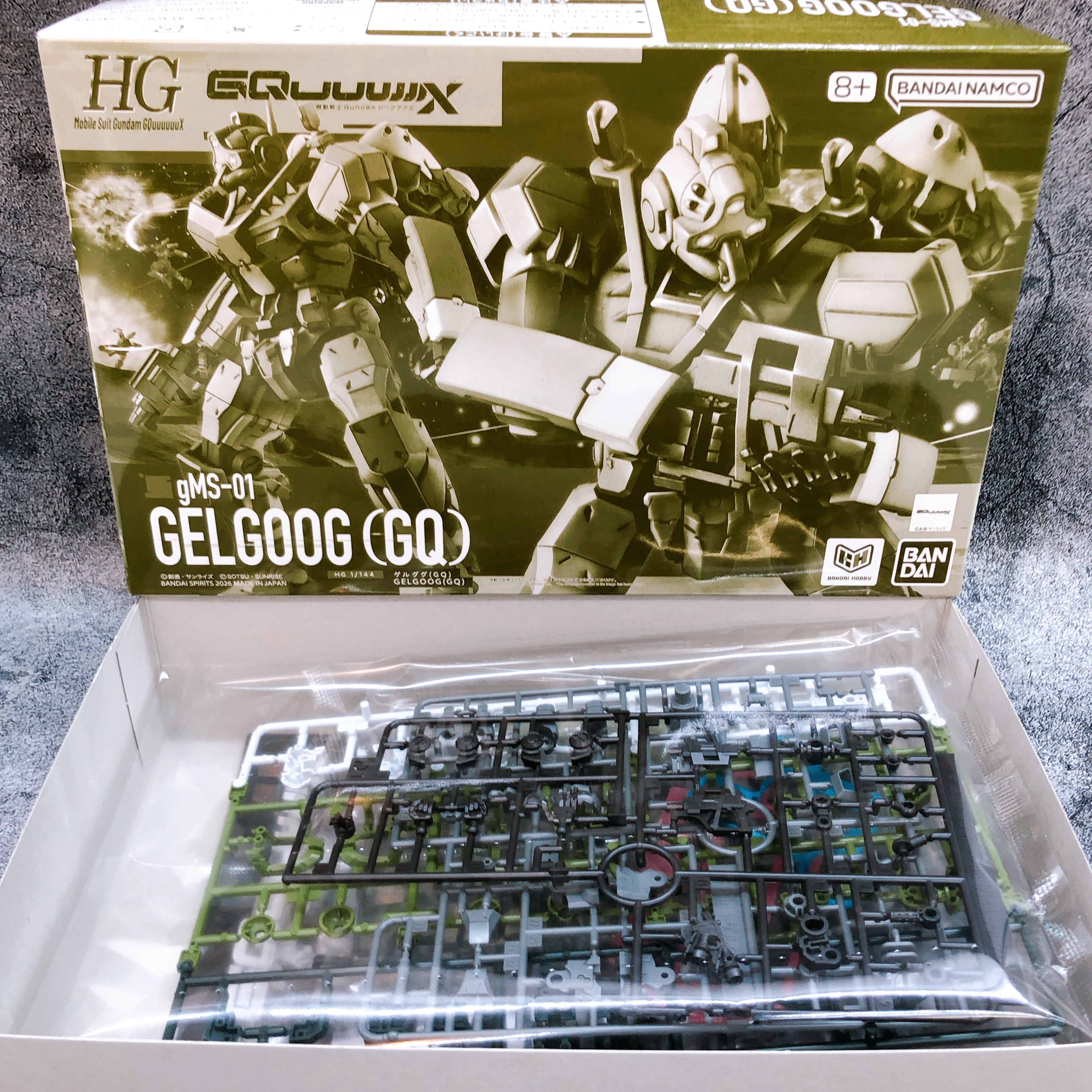 HG 1/144 Gelgoog GQ gMS-01 Gundam GQuuuuuuX Model Kit Premium Bandai Japan NEW