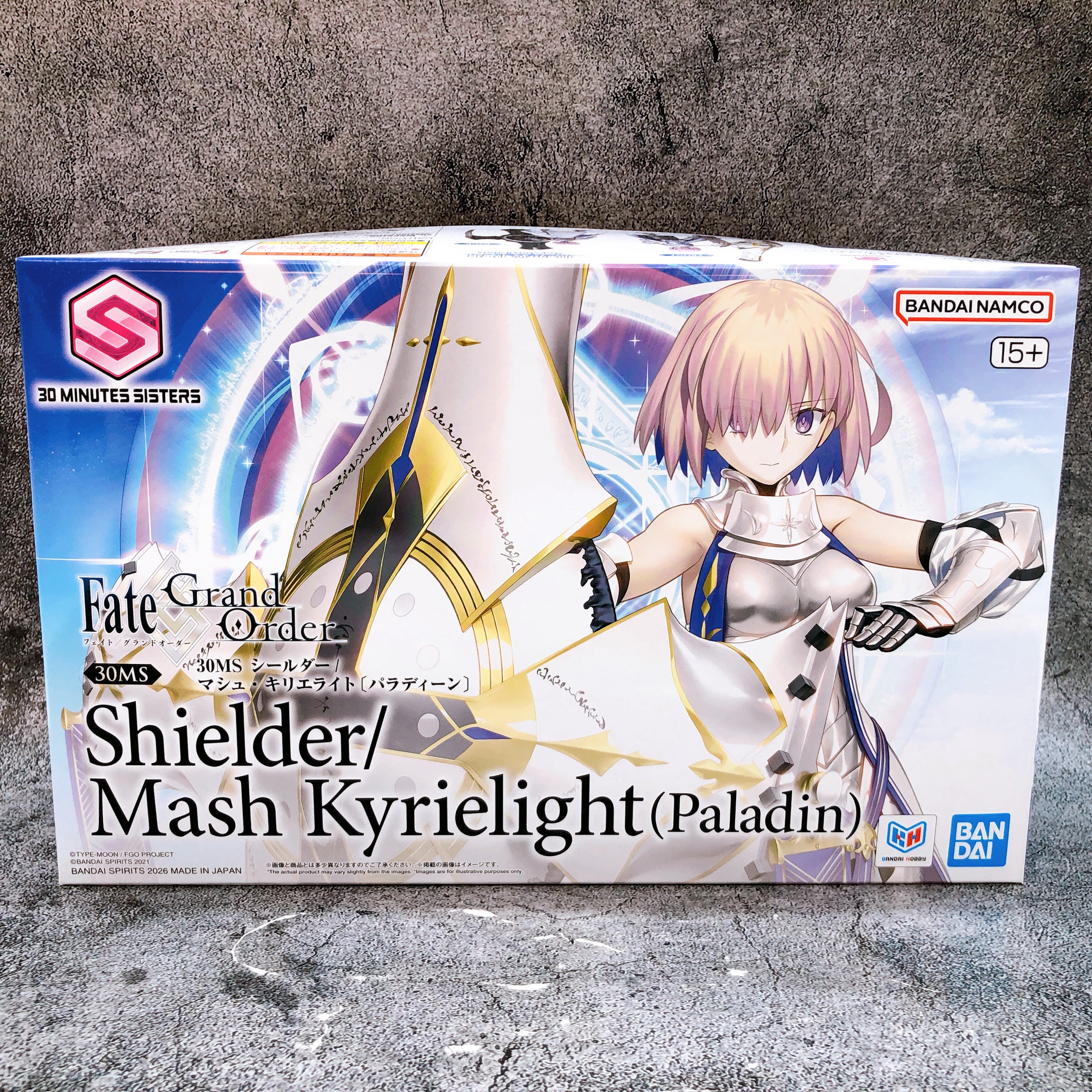 30MS Shielder Mash Kyrielight Paladin Fate Grand Order Model Kit 15+ Bandai NEW