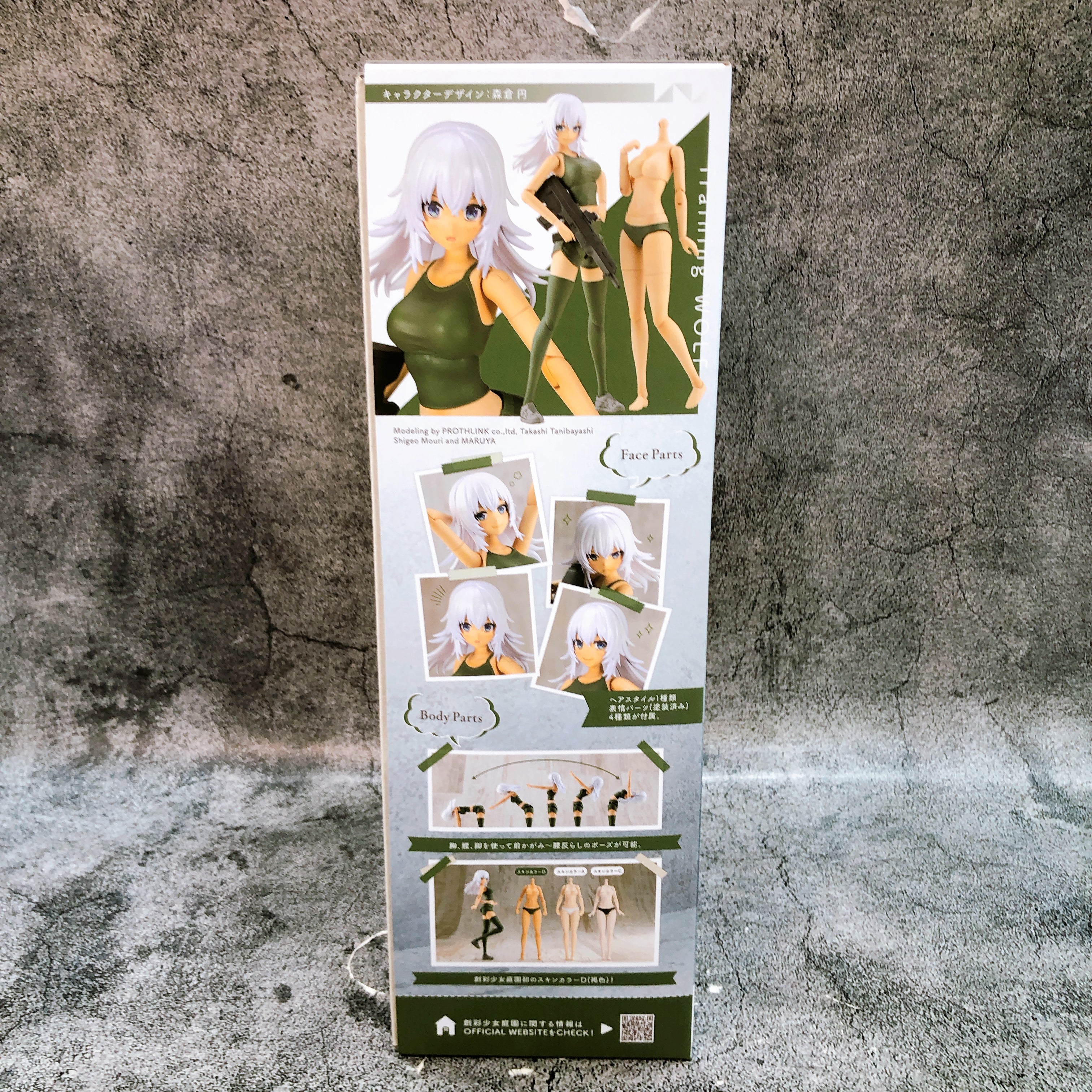 Sousai Shojo Teien Traning WOLF 1/10 Scale Plastic Model Kit 15+ KOTOBUKIYA NEW