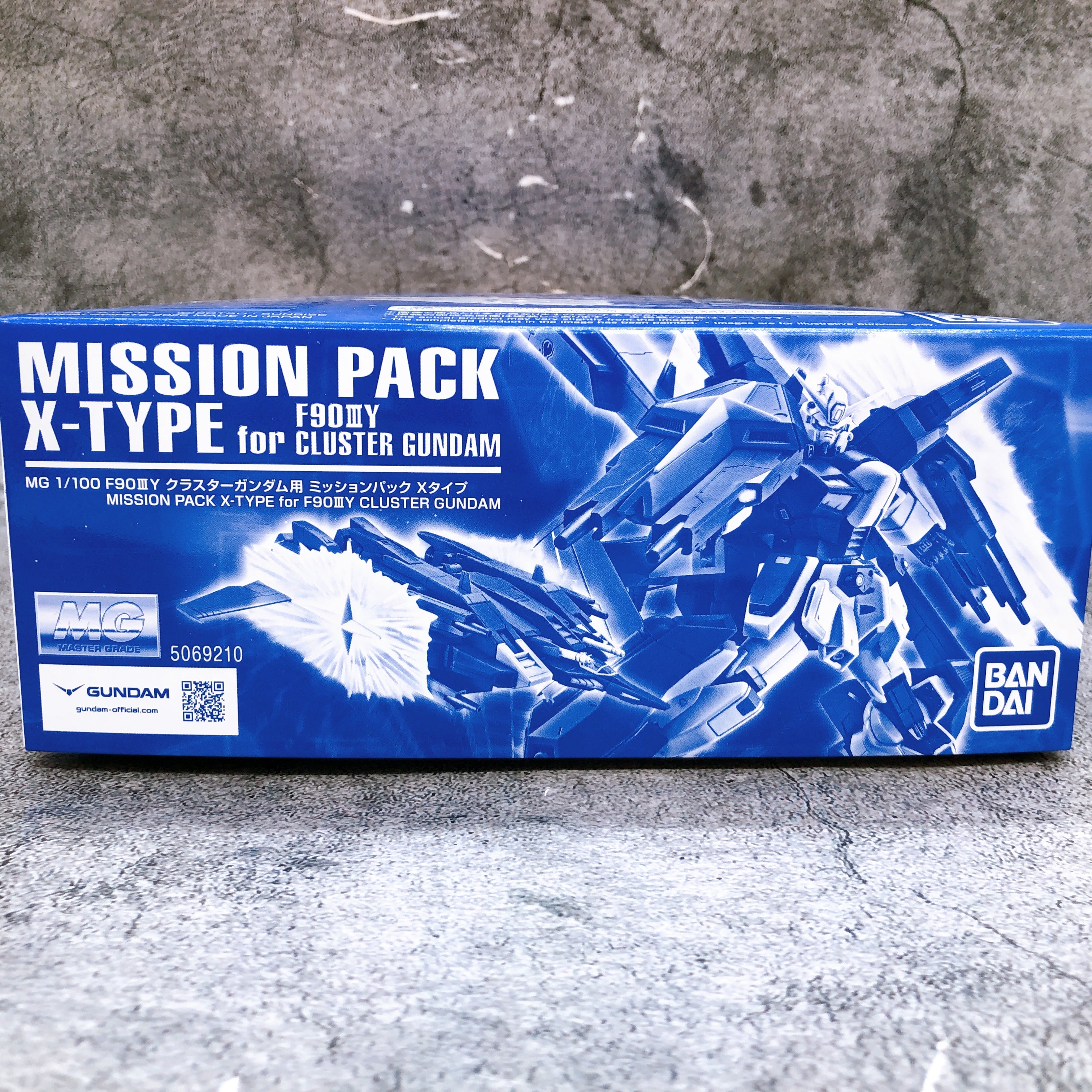 MG 1/100 Mission Pack X-Type for F90IIIY Cluster Gundam Kit Premium Bandai NEW